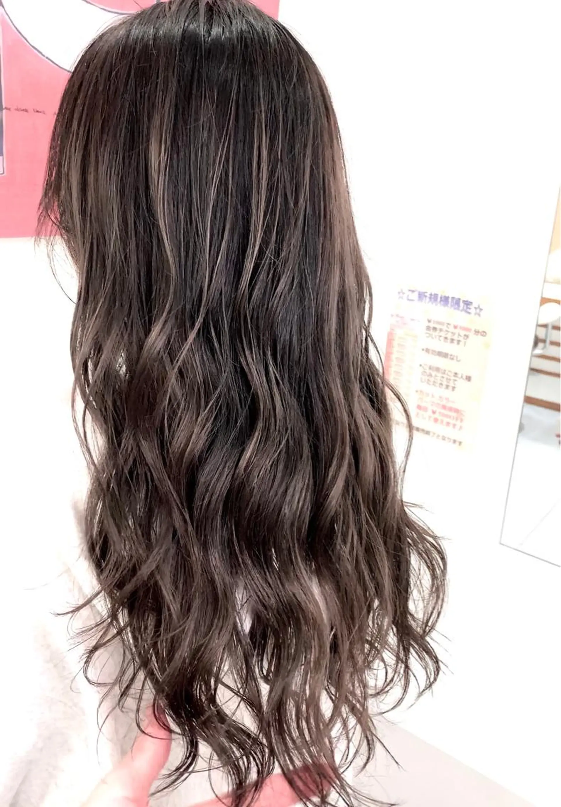 ミディアム カラー パーマ カット ヘアカラー トリートメント 縮毛/レイヤー 韓国/橋口のヘアスタイル