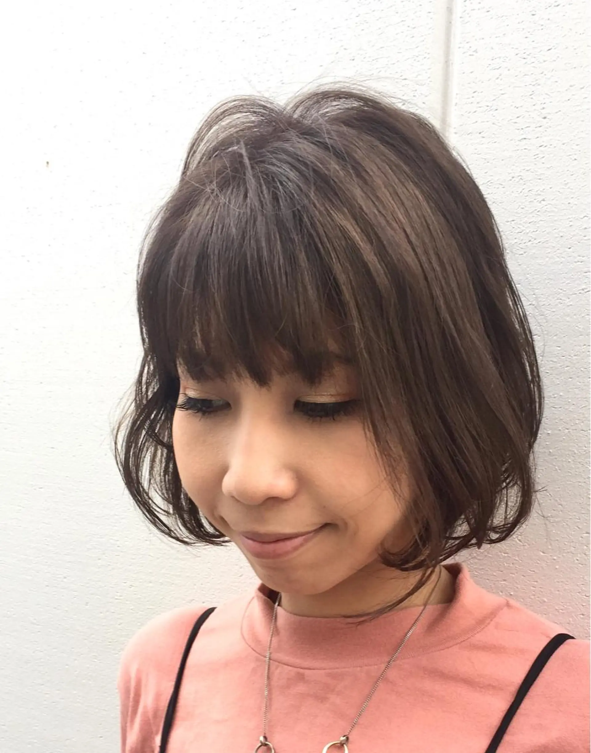 ショート カラー 福地 礼奈のヘアスタイル