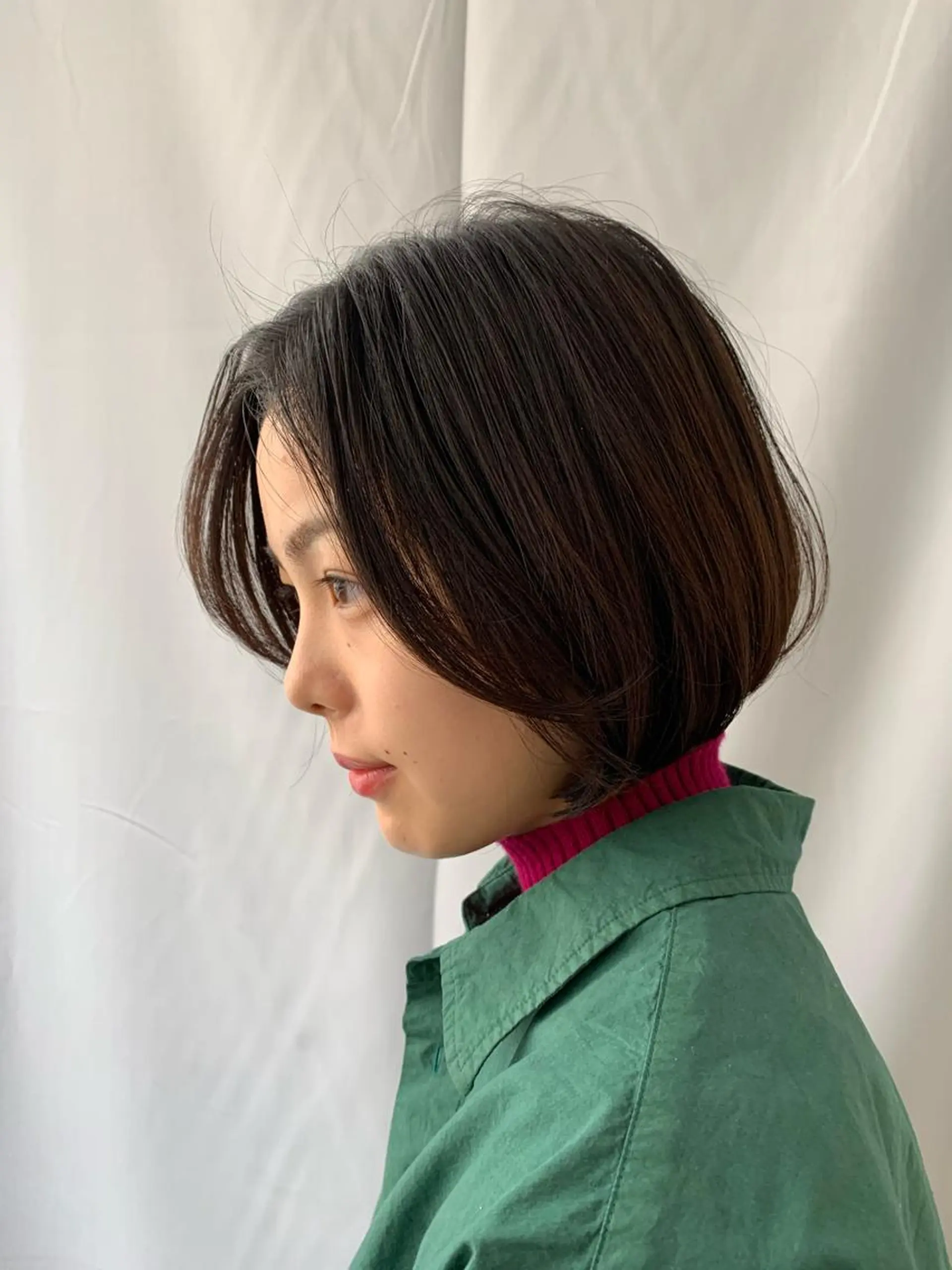 ショート カラー パーマ ボブ tension 【テンション】のヘアスタイル