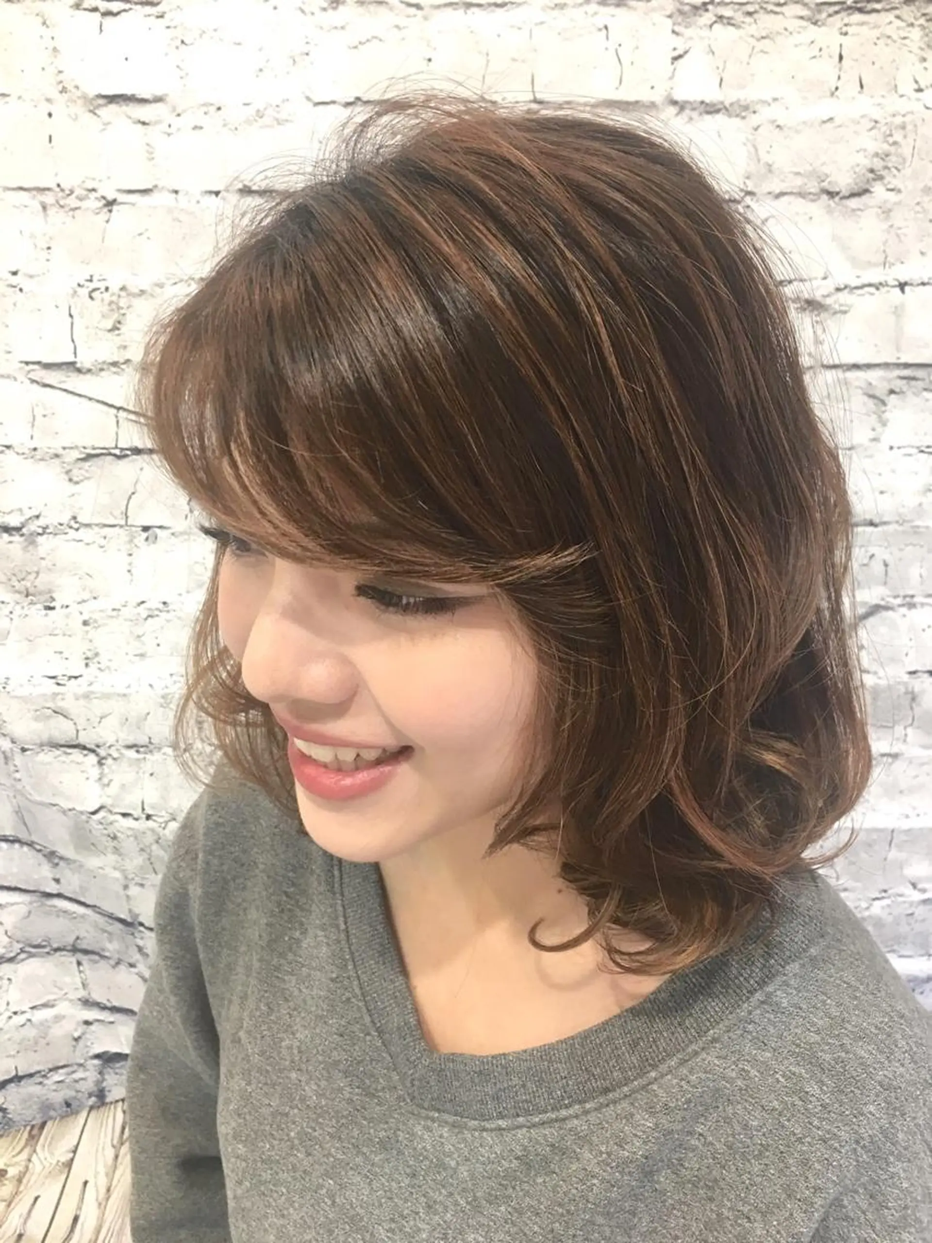 ミディアム 瀧本 顕のヘアスタイル