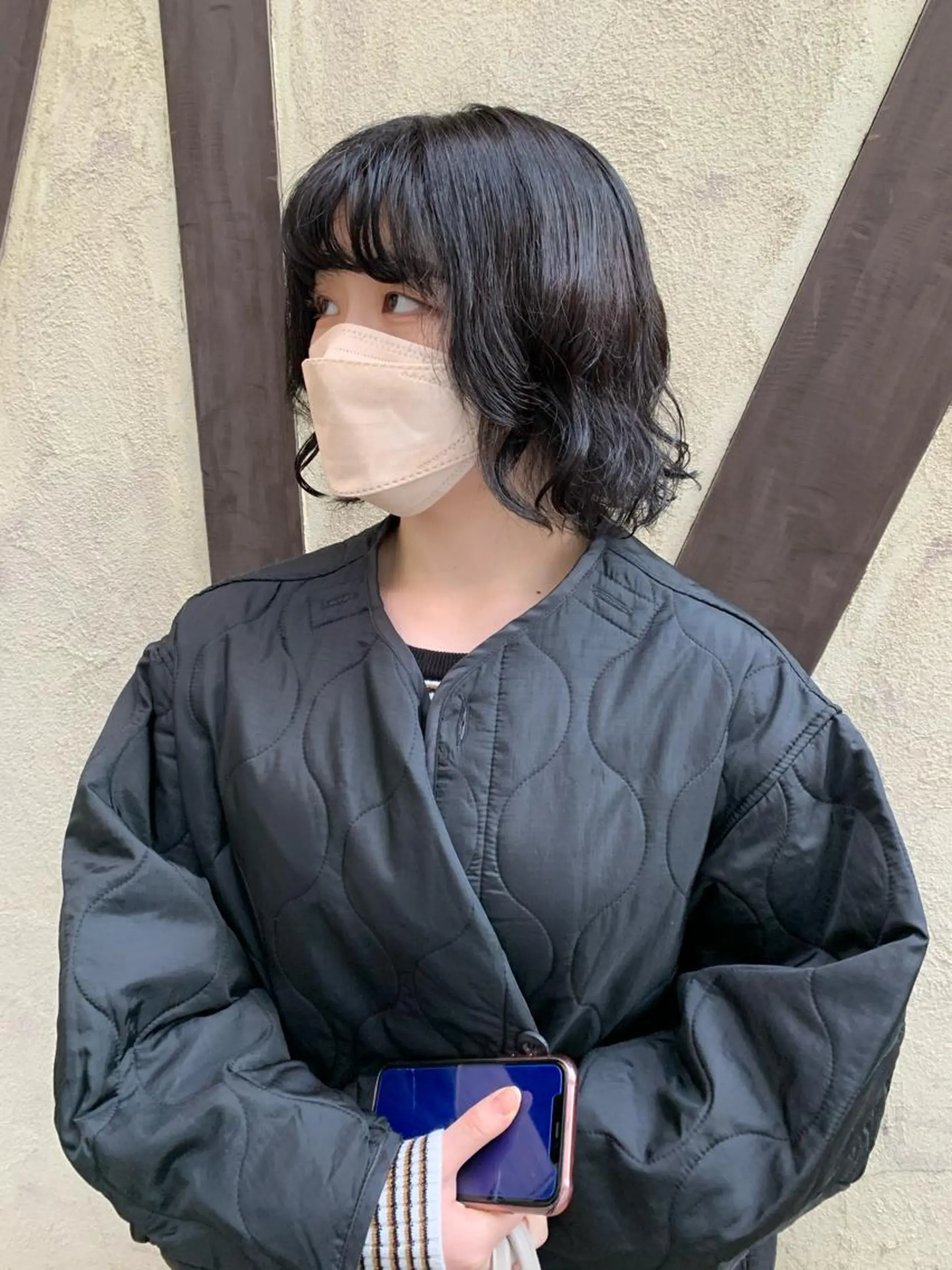 パーマ ボブパーマコテ巻き風 パーマNo1深江秀平のヘアスタイル