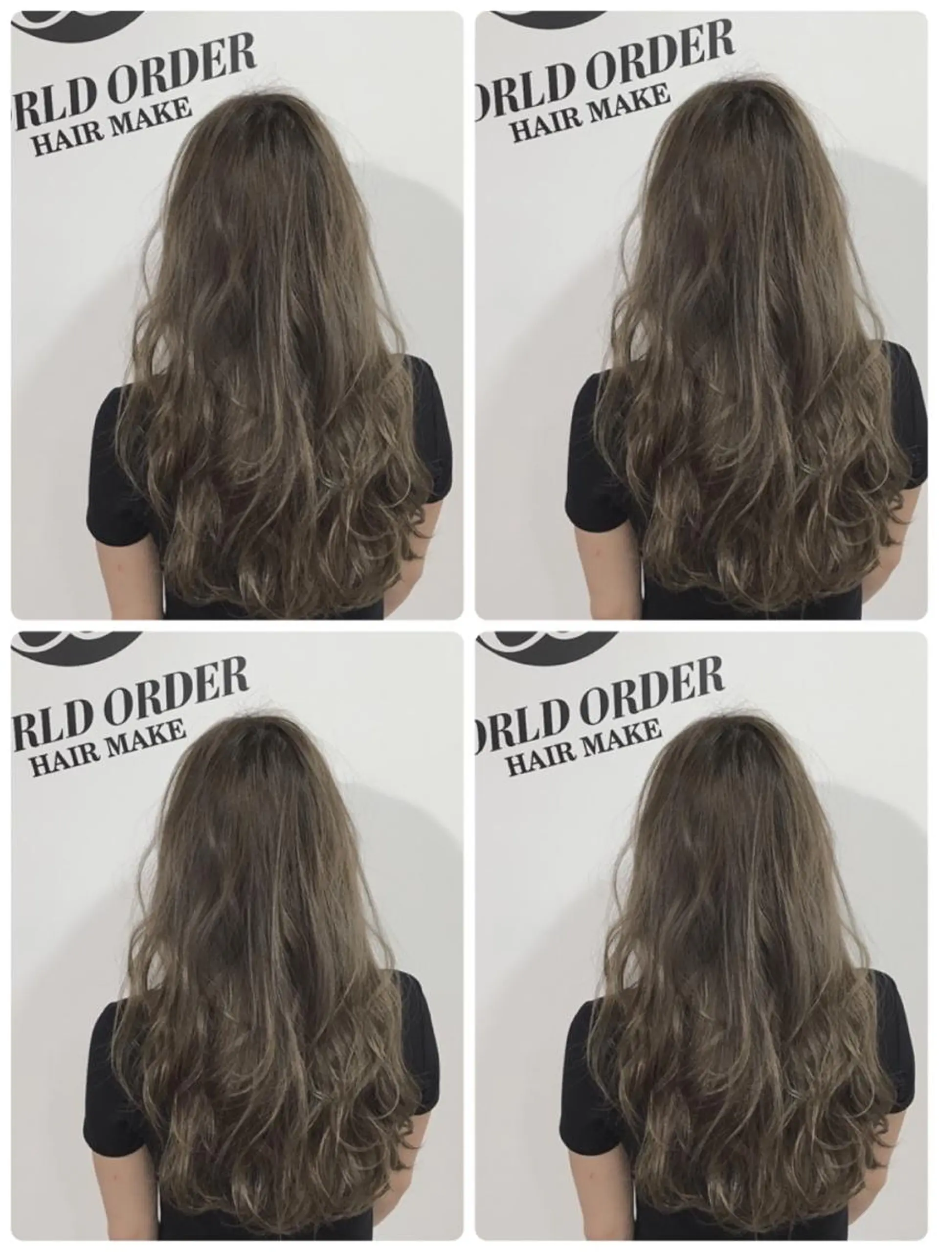 ミディアム due hair 京都駅前店 MILBON オージュア認定サロン【デューヘアー】所属・ハイトーンブリーチ 土坂　由志【京都】のヘアスタイル