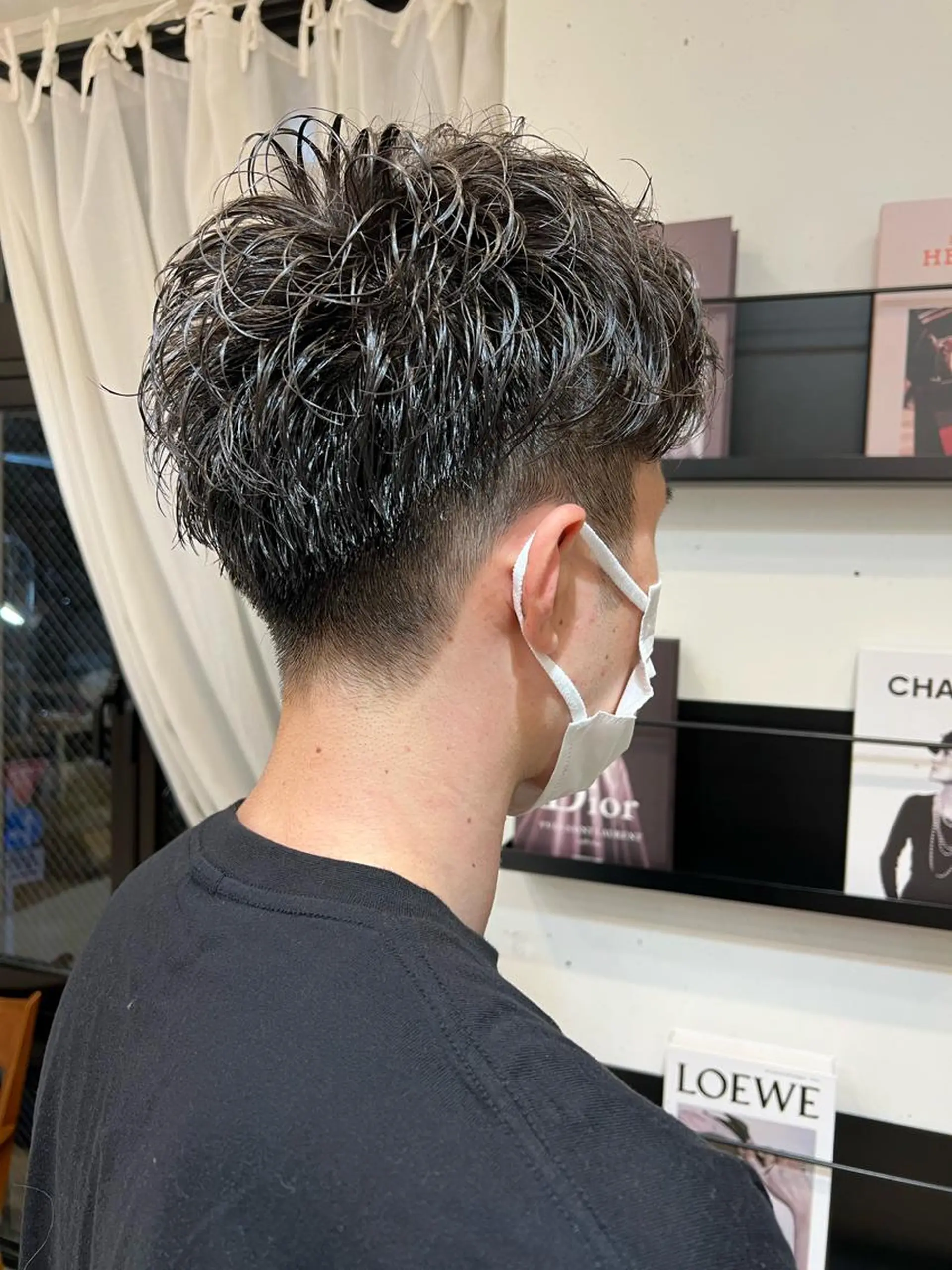 メンズ スパイキー/韓国 パーマ/メンズ/直輝のヘアスタイル