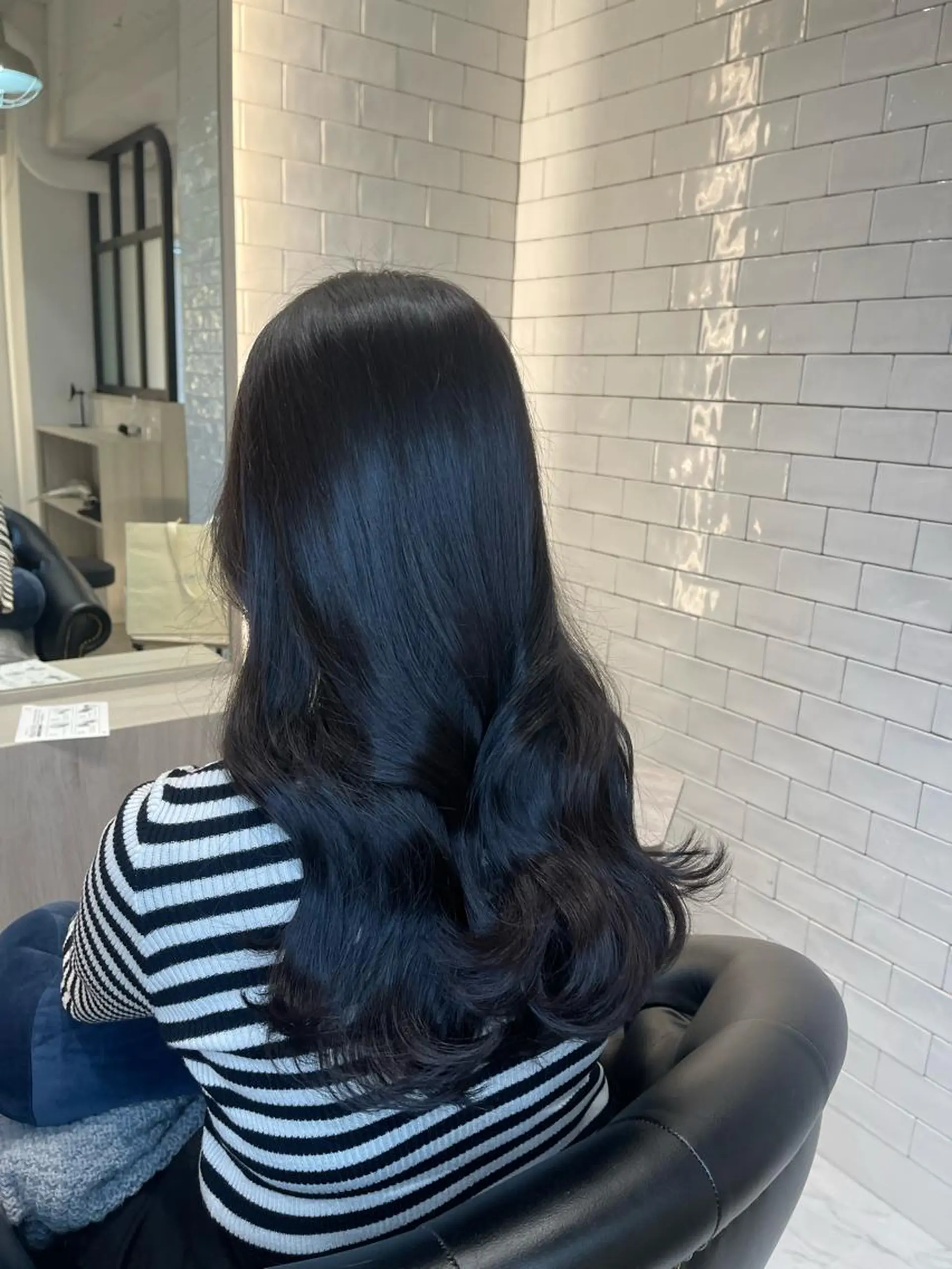 ロング カラー カット ヘアカラー トリートメント &chaLme   心斎橋所属・emi/髪質改善/ 韓国風/艶カラーのヘアスタイル