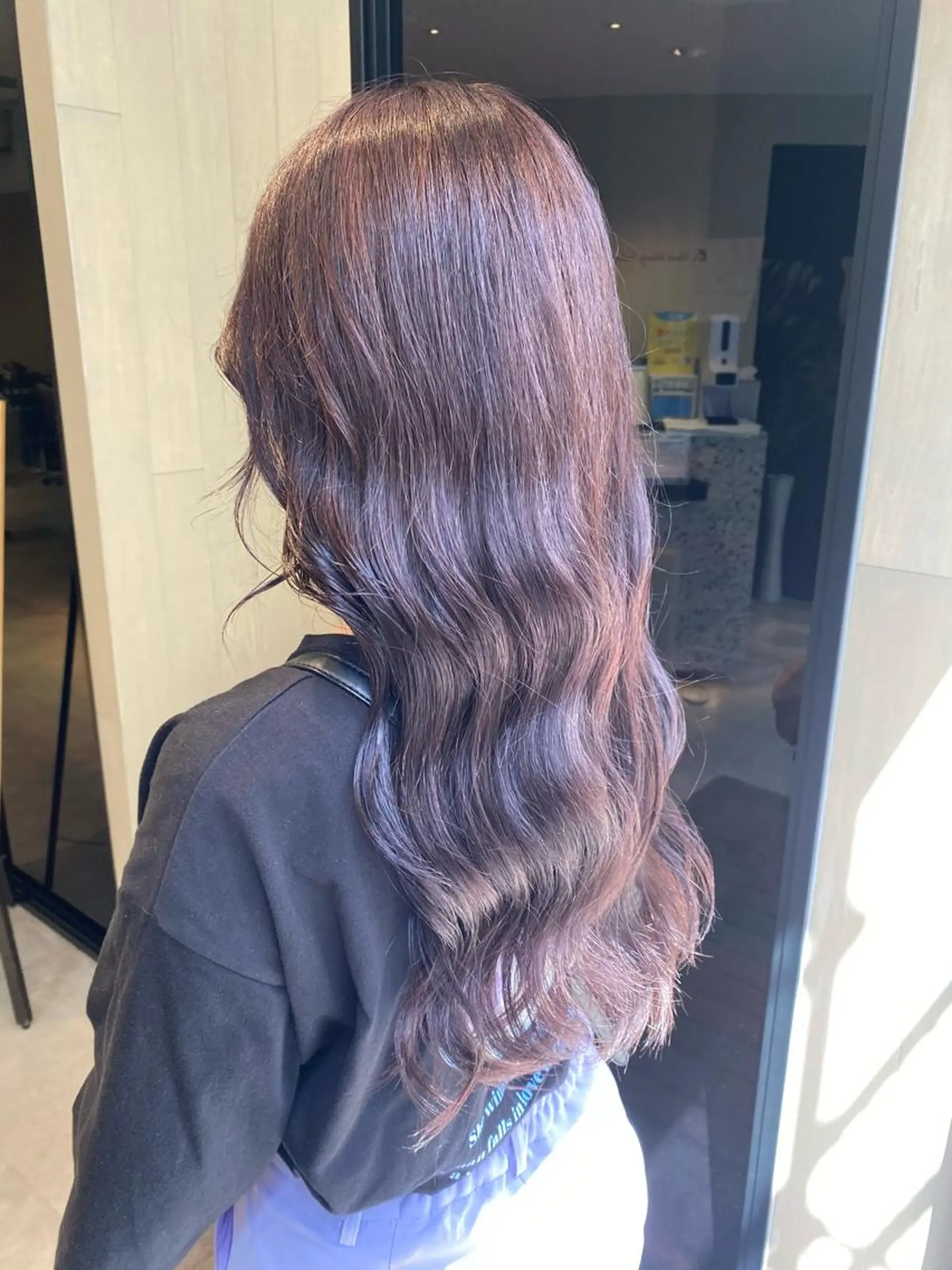 ロング カラー ヘアアレンジ アンククロス渋谷【ANKH CROSS】所属・韓国ヘア┊︎レイヤー ┊︎haruka🌙のヘアスタイル