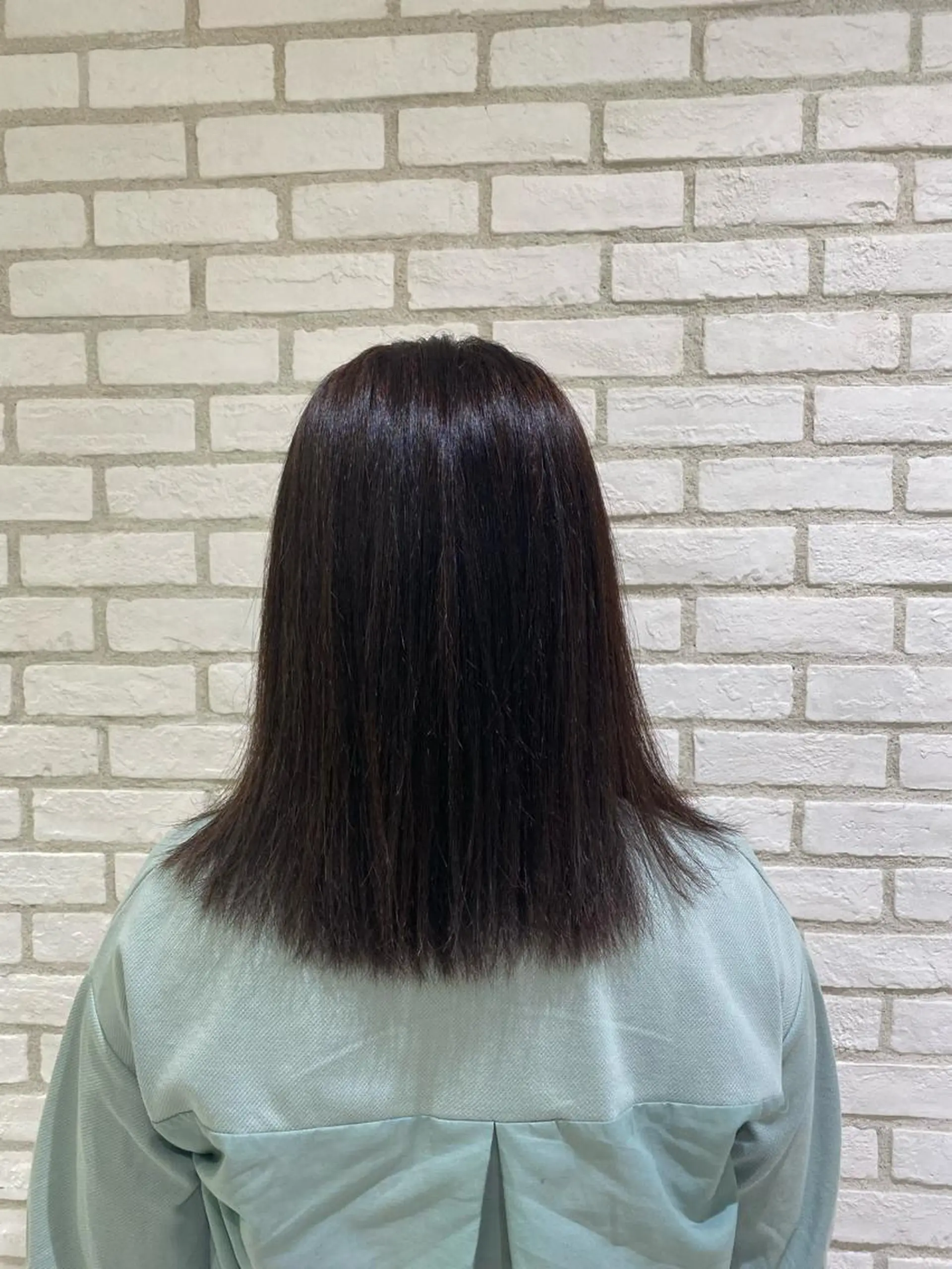 セミロング カットモデル募集中 松原京のヘアスタイル