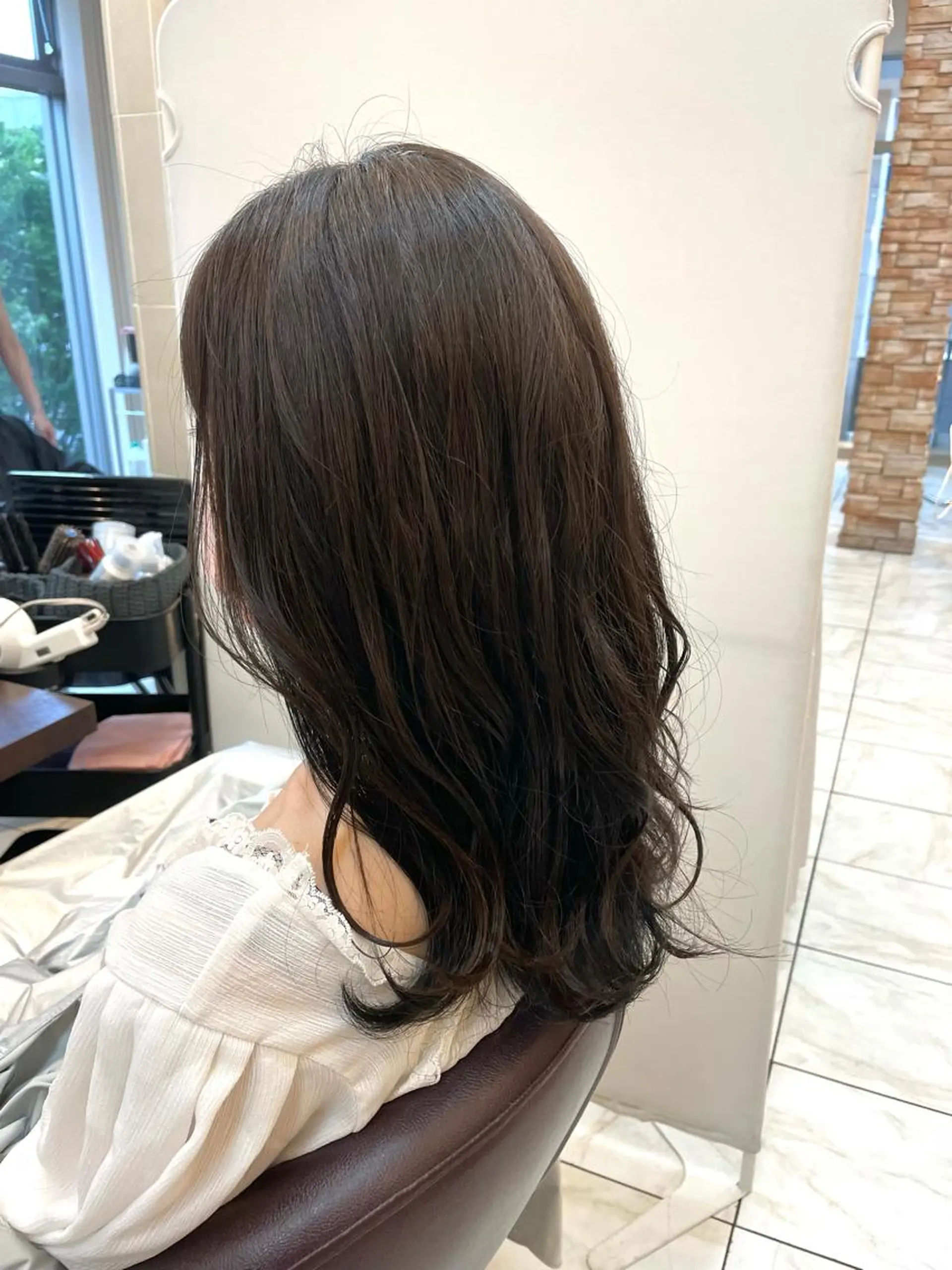 ロング 千葉 香奈のヘアスタイル