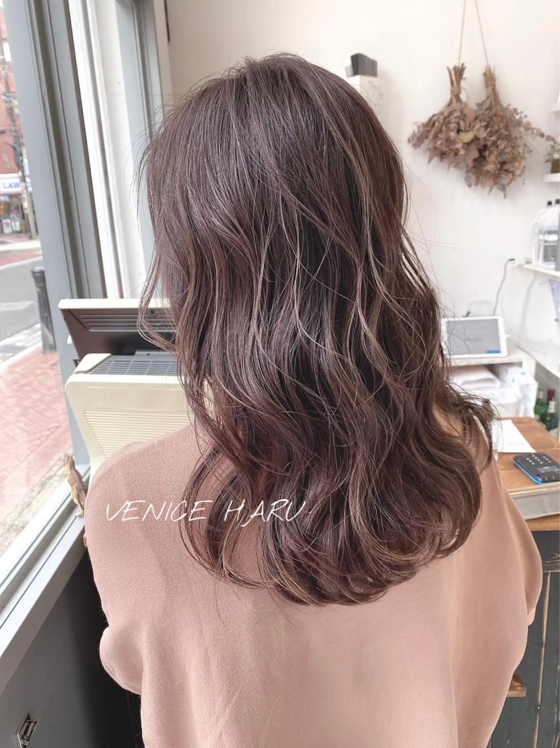 ロング カラー レイヤーカット/艶髪 🌈高橋遥香🌈のヘアスタイル