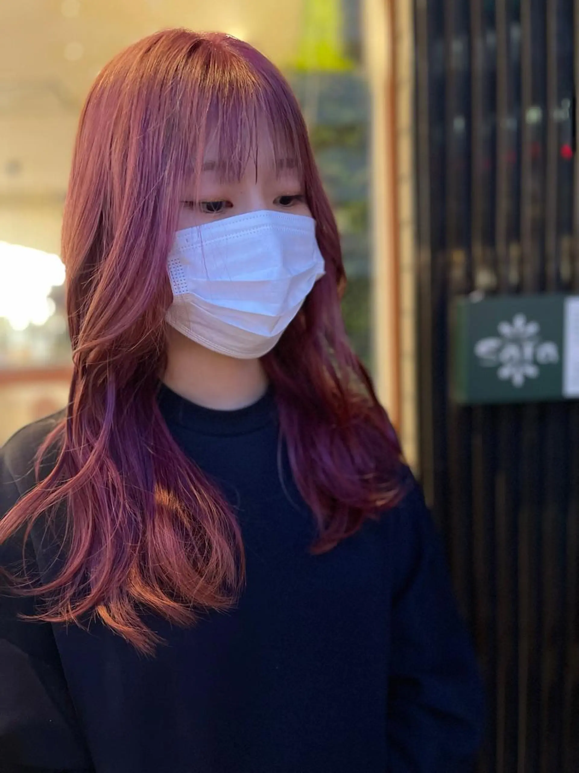 ロング カラー 🇰🇷韓国ヘア 🇰🇷ナミユウのヘアスタイル