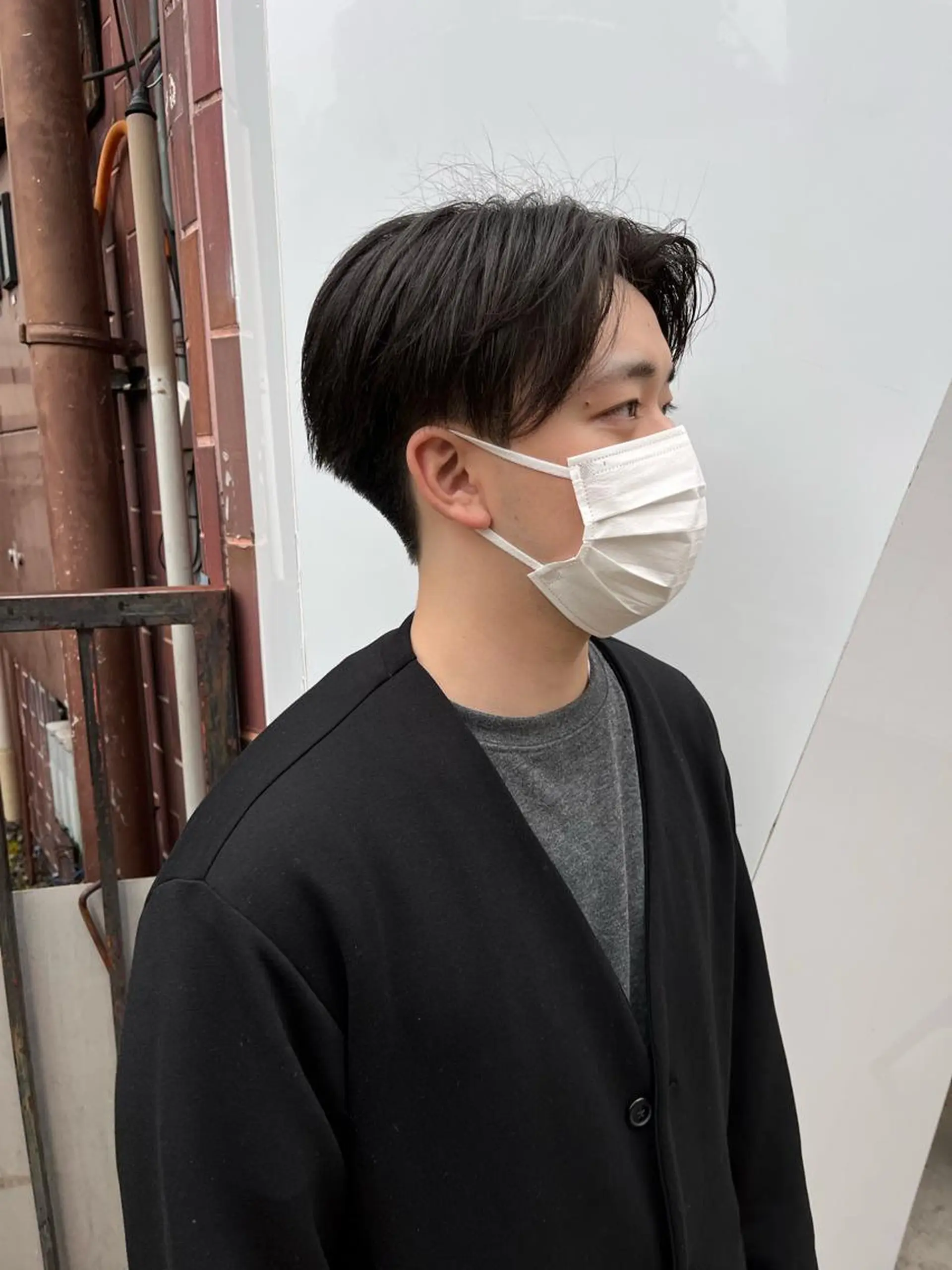 ショート メンズ 武井　弘希 ブリーチなしカラー✨のヘアスタイル