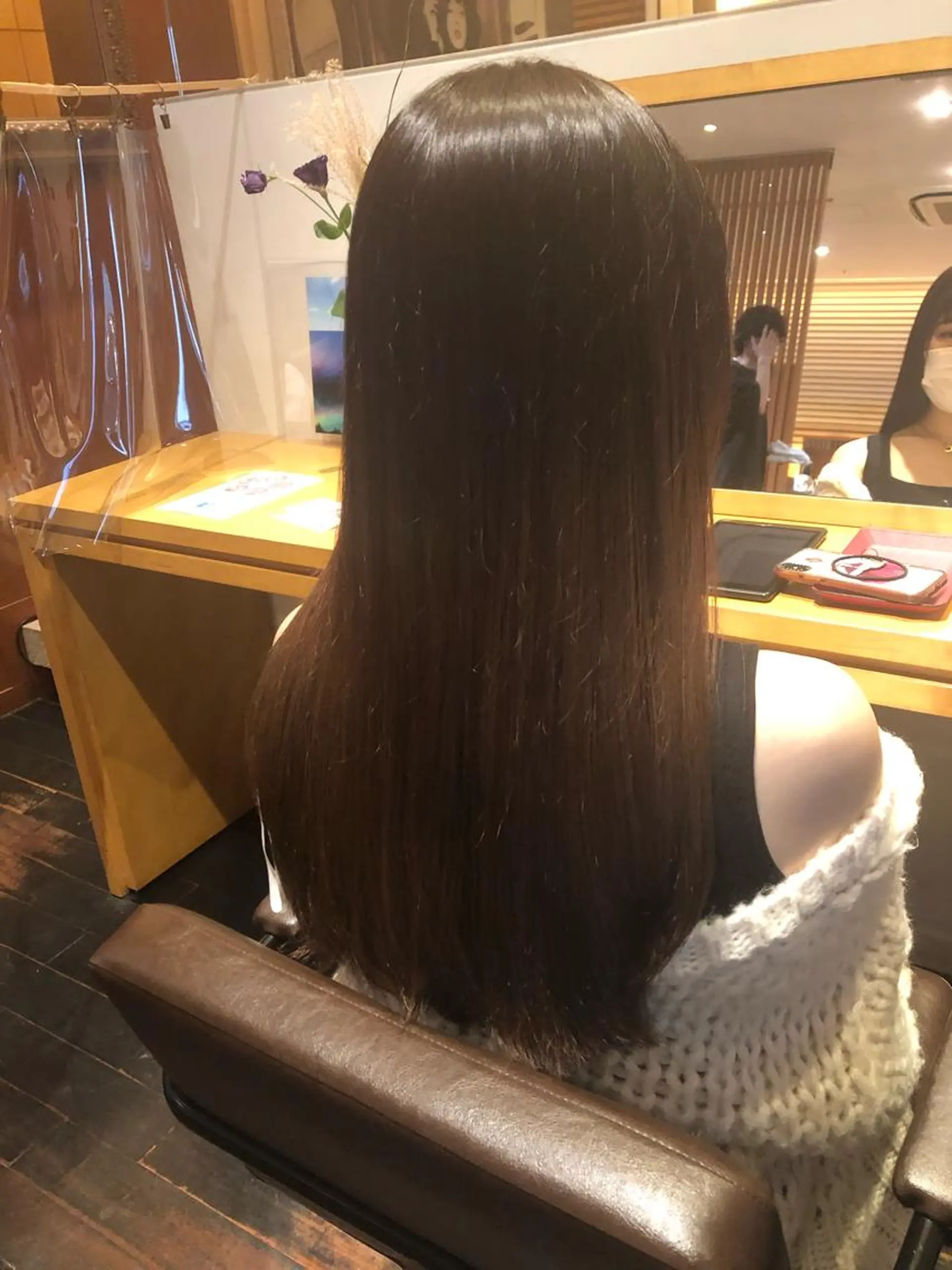 ロング カラー 高山🐬髪質改善 池袋で縮毛矯正のヘアスタイル