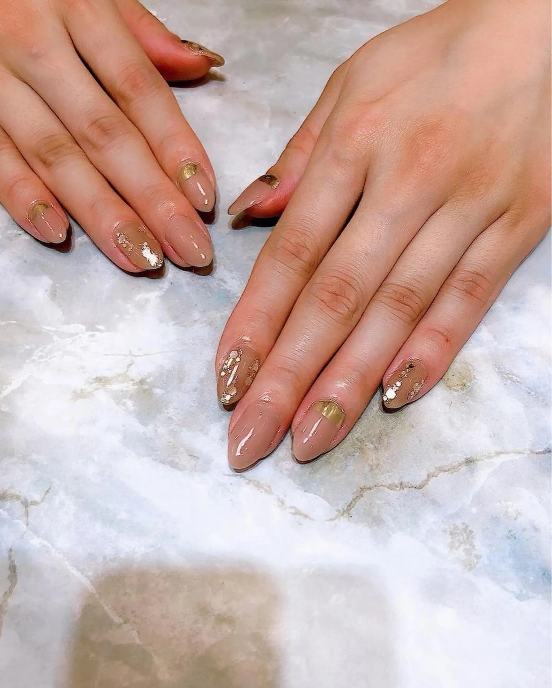 ネイル アートネイル ジェルネイル 氷ネイル・うるうるネイル キラキラネイル オフィスネイル ♾nail 恵美のマツエク・マツパデザイン