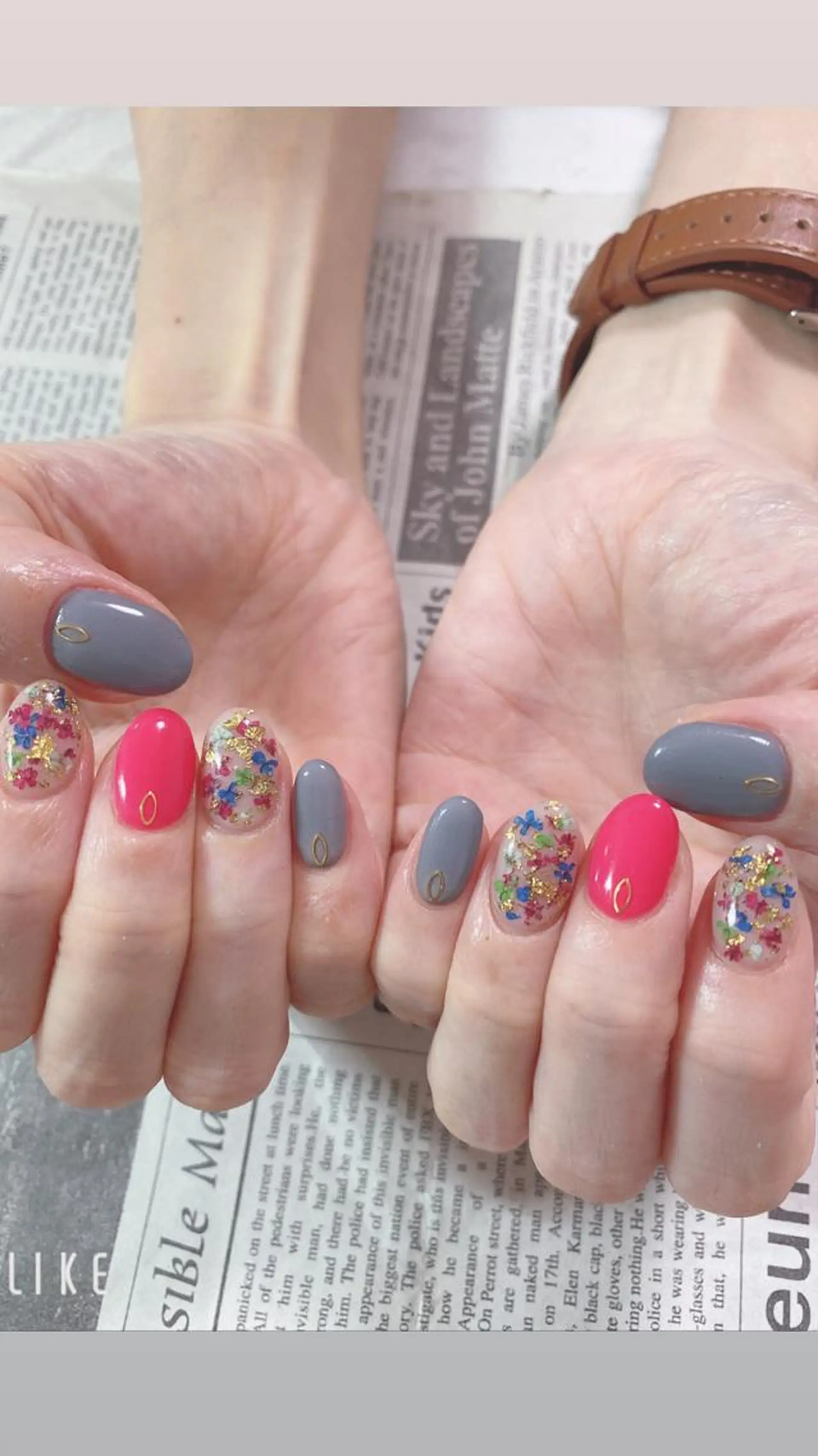 ネイル ハンドネイル ハンドケア 森山 舞のネイルデザイン