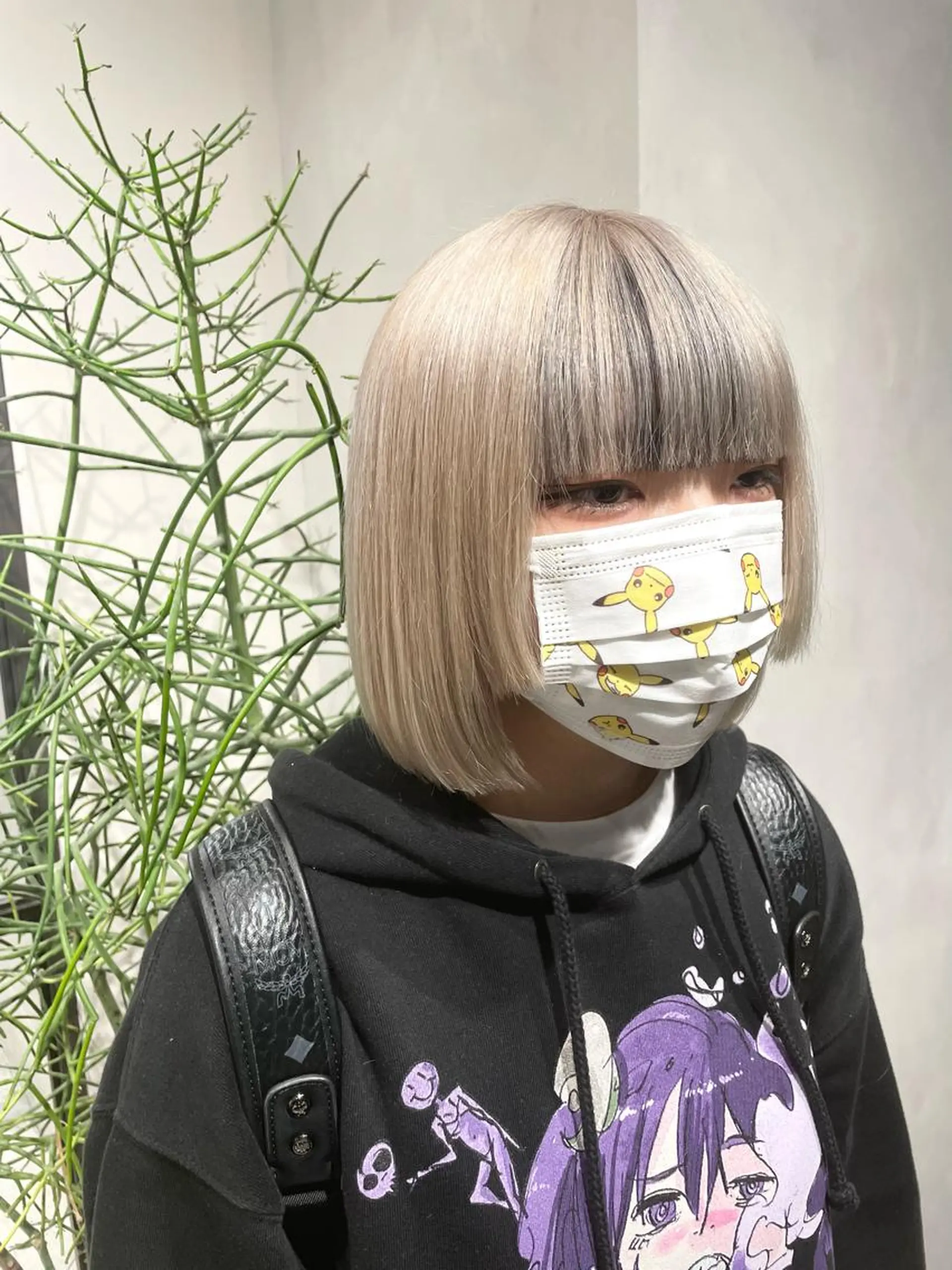 ショート カラー meme原宿所属・ブロンド・ハイトーン ／遠藤将太のヘアスタイル