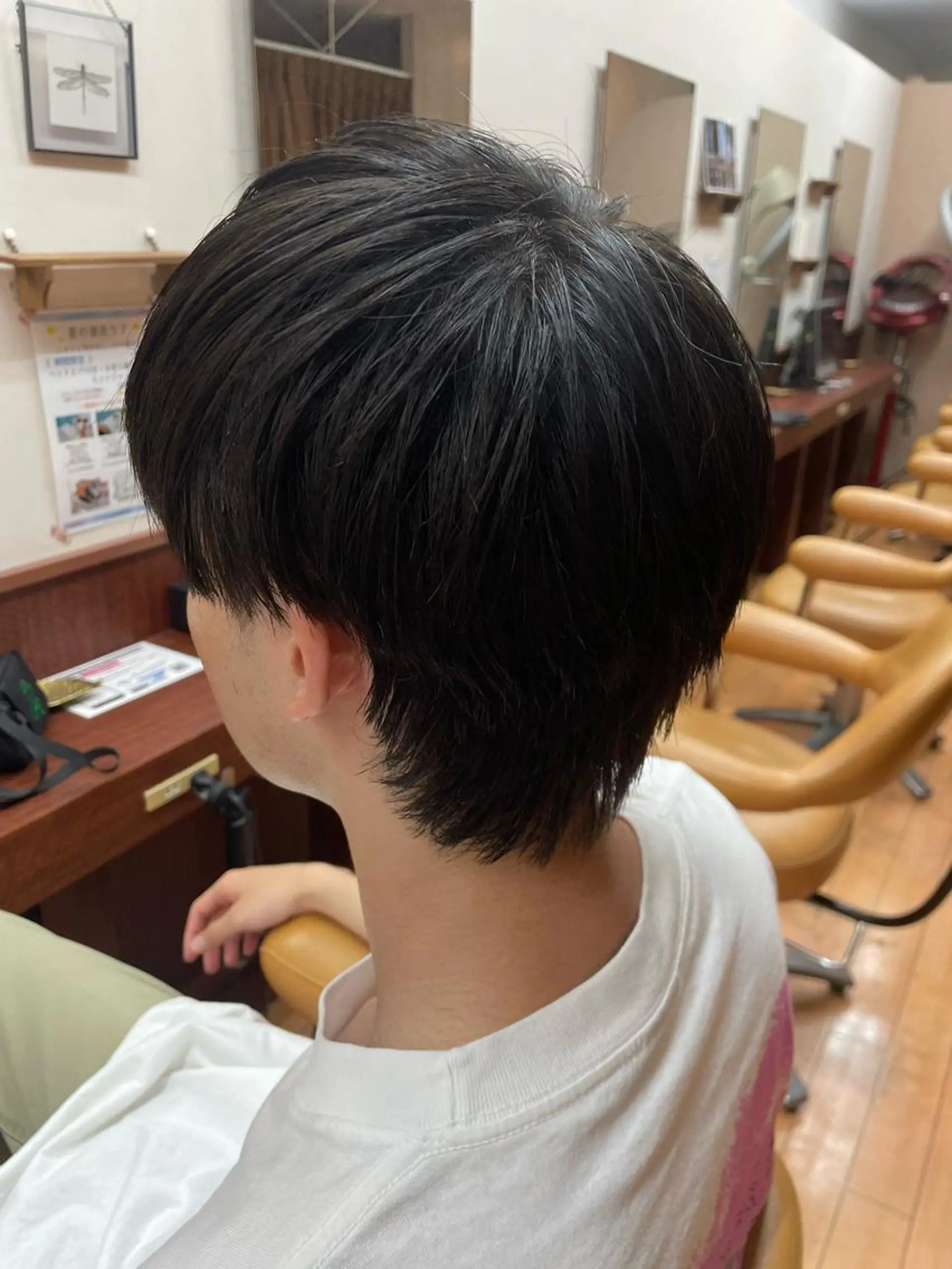 ショート メンズ ルキ🌈ブリーチカラ ー&メンズパーマ🦄のヘアスタイル