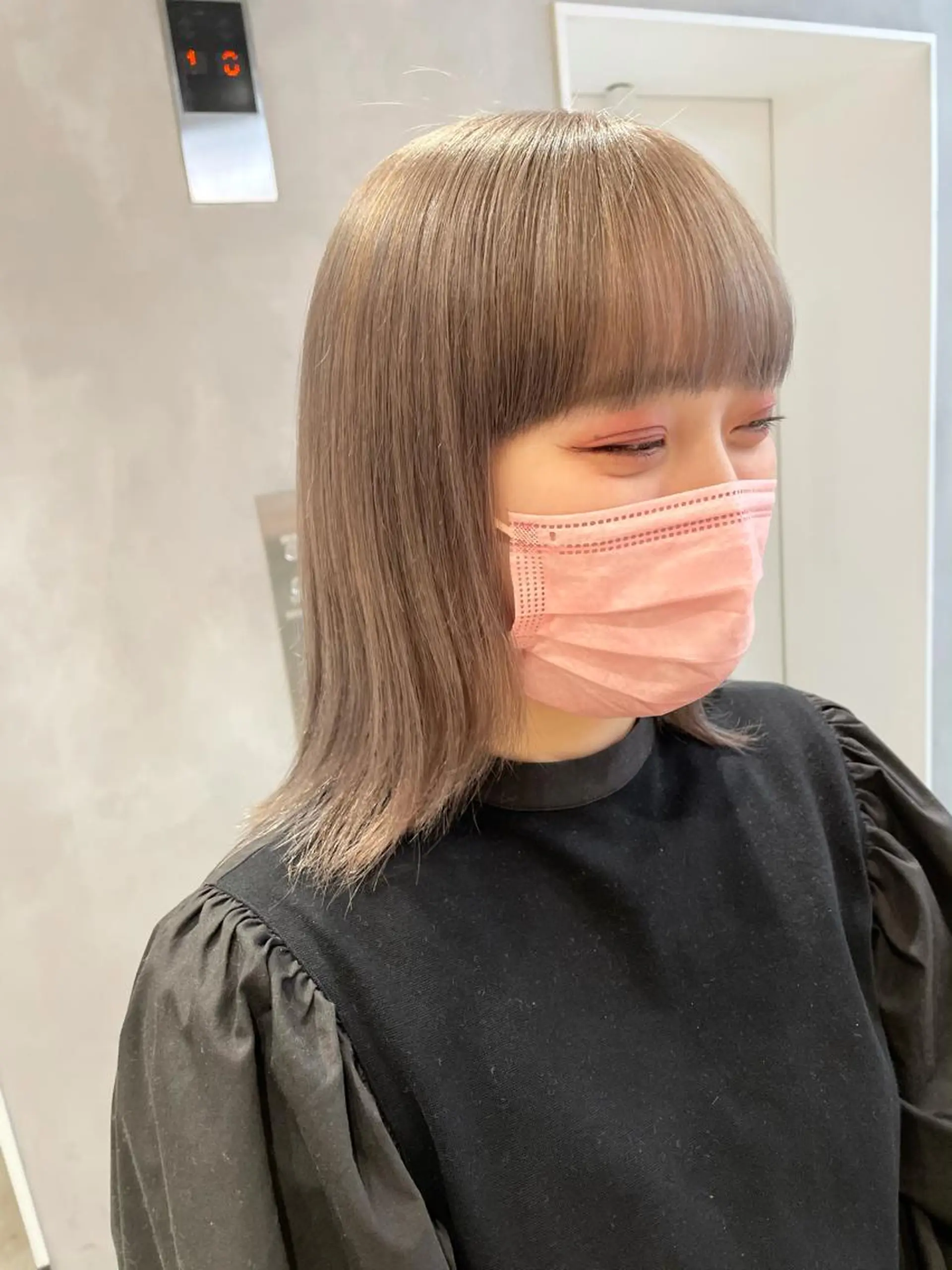 ミディアム カラー ブロンド×ハイトーン ／遠藤将太のヘアスタイル