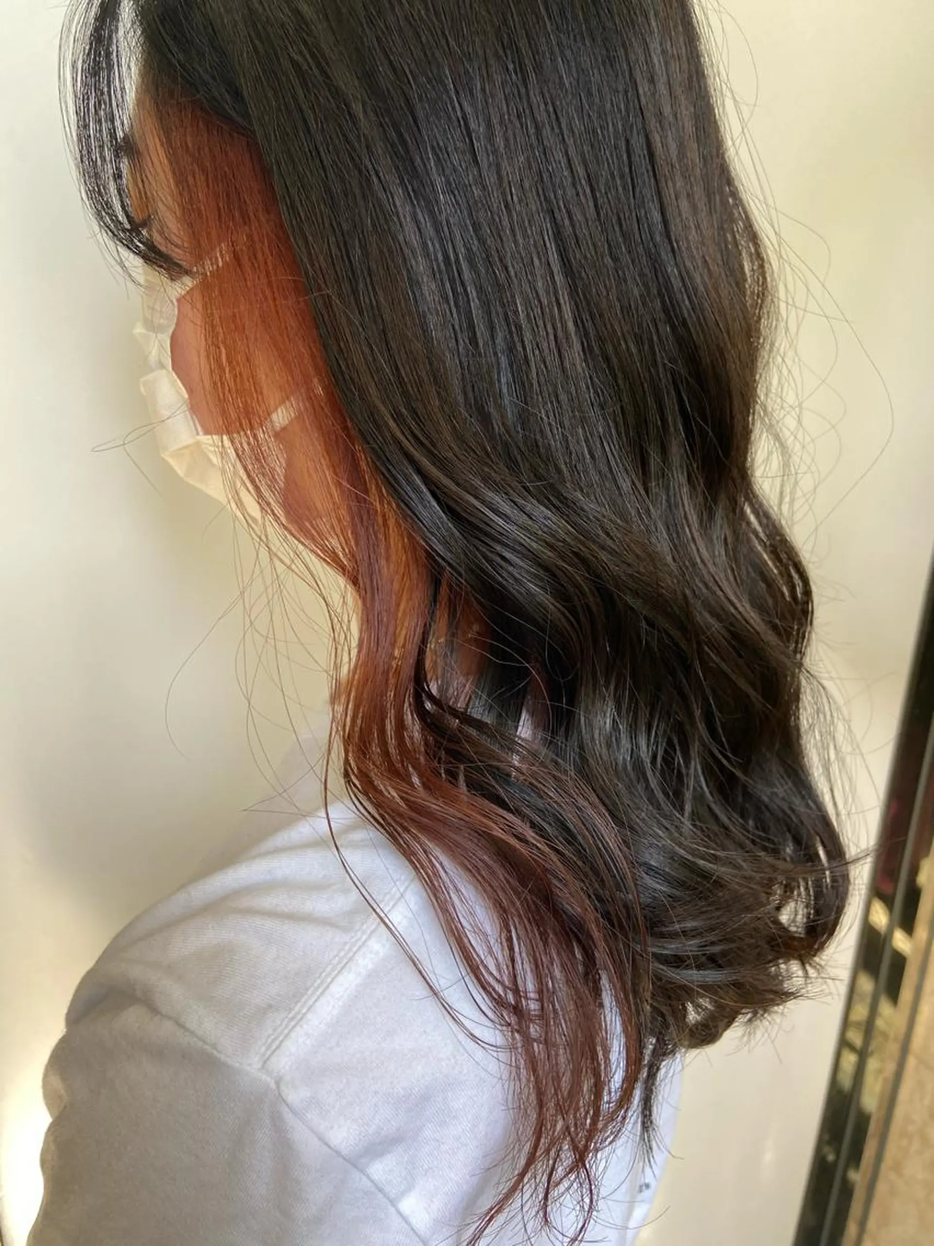 ロング ヘアカラー トリートメント ヘアセット 地毛風艶カラー🌿 喜多夏海のヘアスタイル