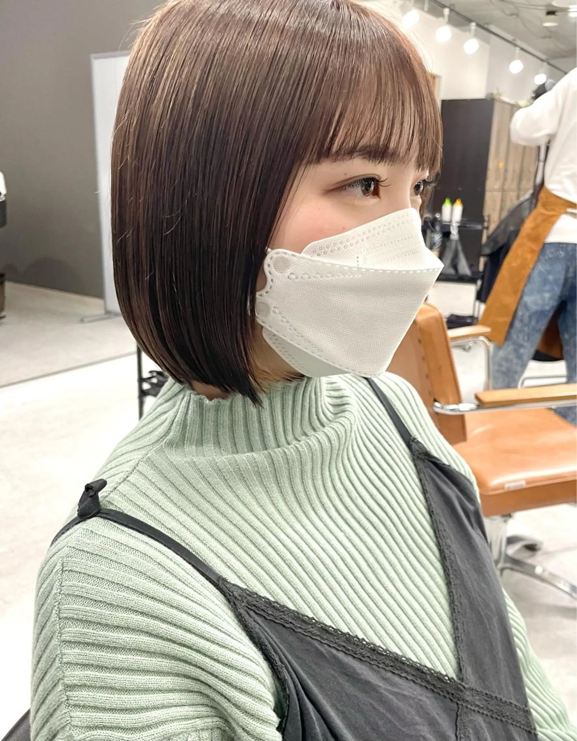 セミロング カラー ヘアアレンジ メンズ似合わせ🪞 副店長 kotoriのヘアスタイル