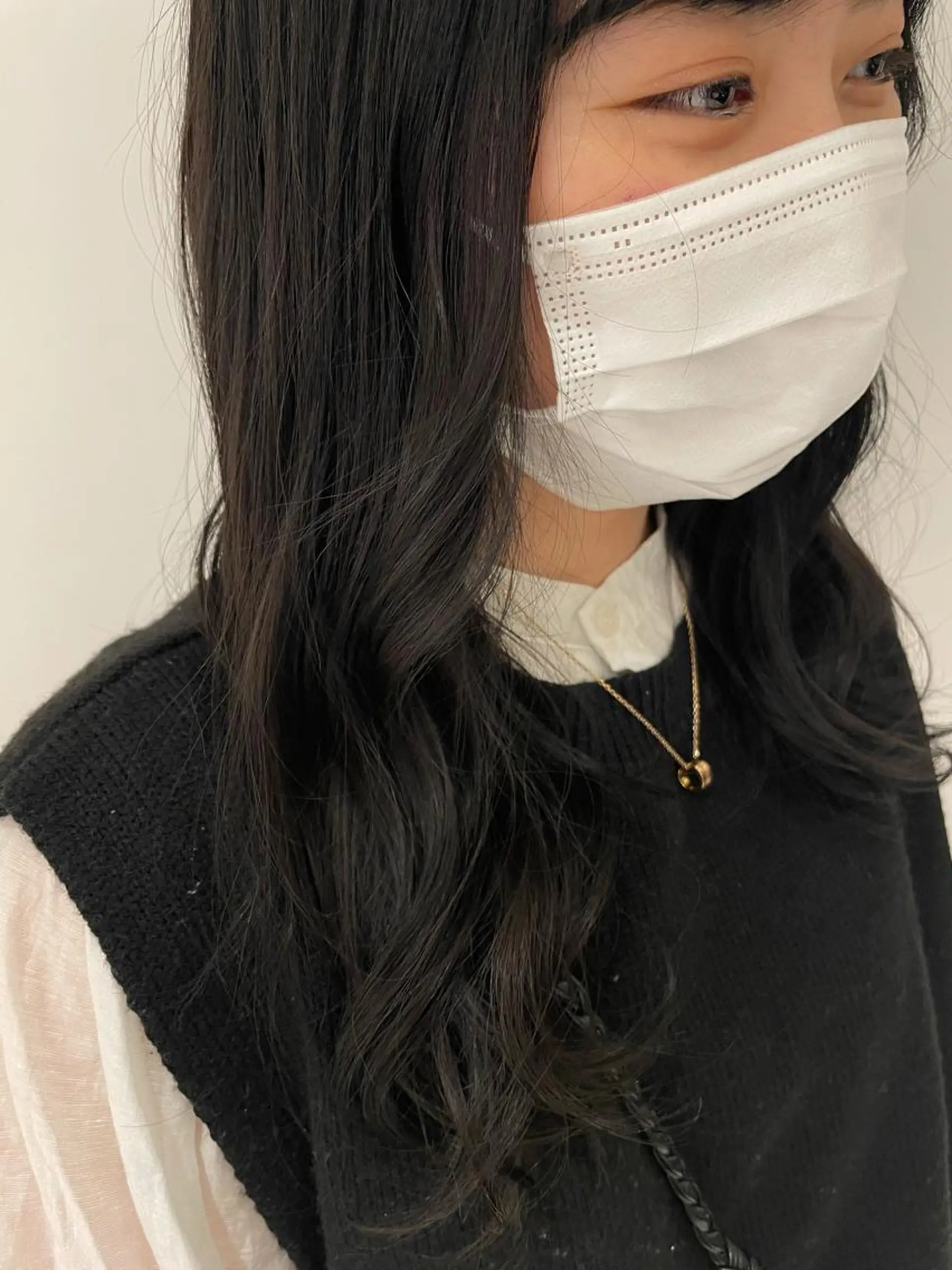 ロング 韓国風パーマ/ヘア セット/店長みづきのヘアスタイル