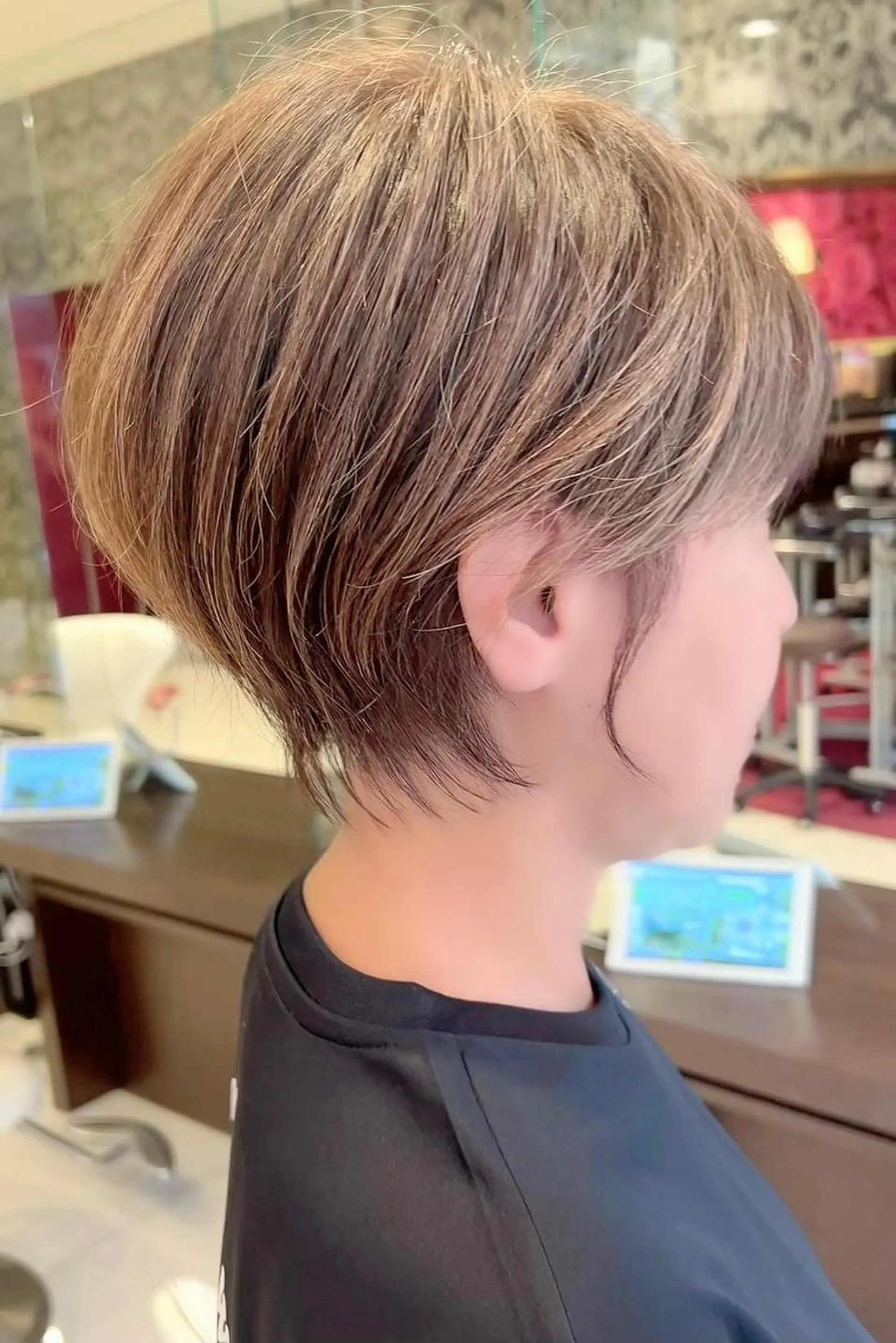 ショート 大川 有香のヘアスタイル