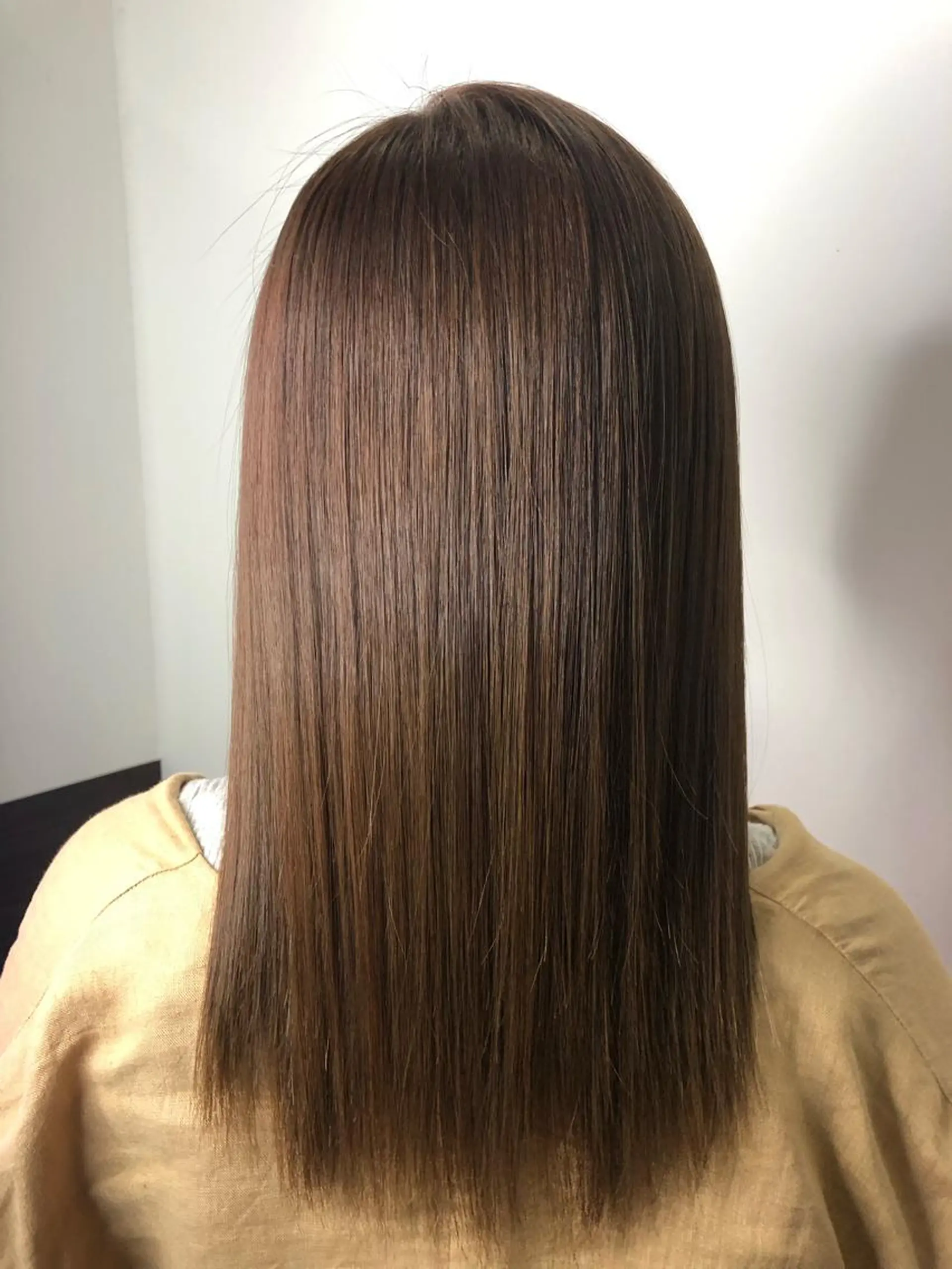 セミロング 🧸プルエクステ❤︎ ネイルKAO🧸のヘアスタイル