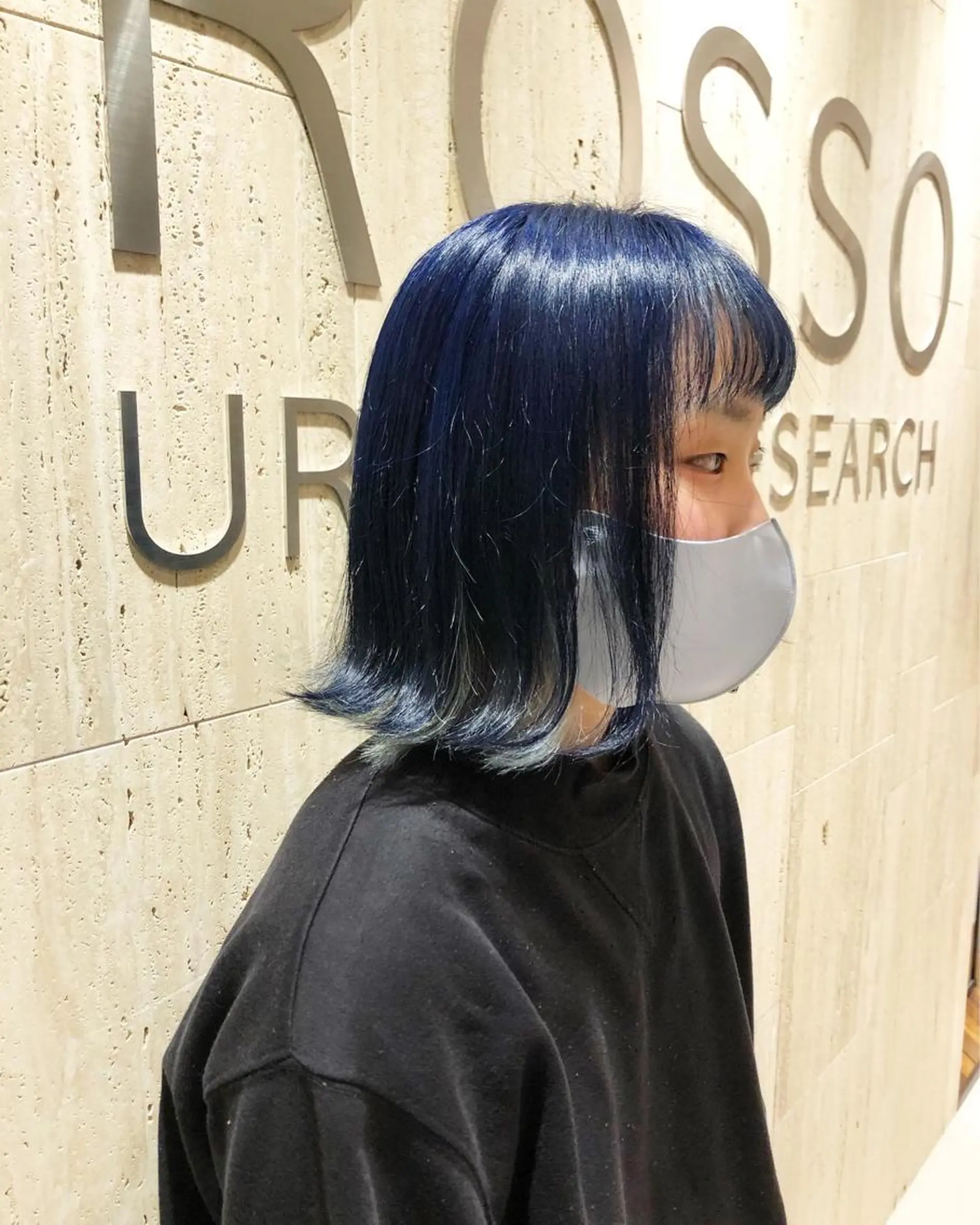 ミディアム カラー カット ヘアカラー トリートメント 高橋 芽衣のヘアスタイル