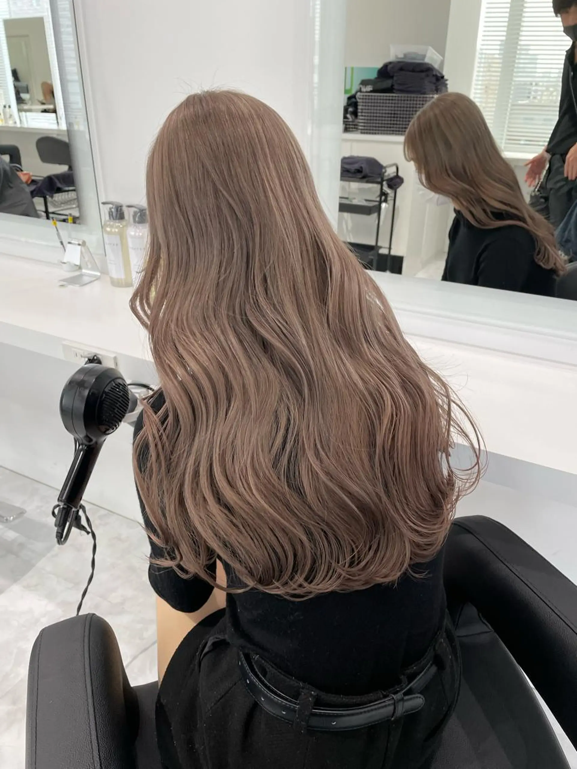 ロング カラー ヘアアレンジ トリートメント ヘアカラー 髪質改善/ハイトーン /新宿/Takutoのヘアスタイル