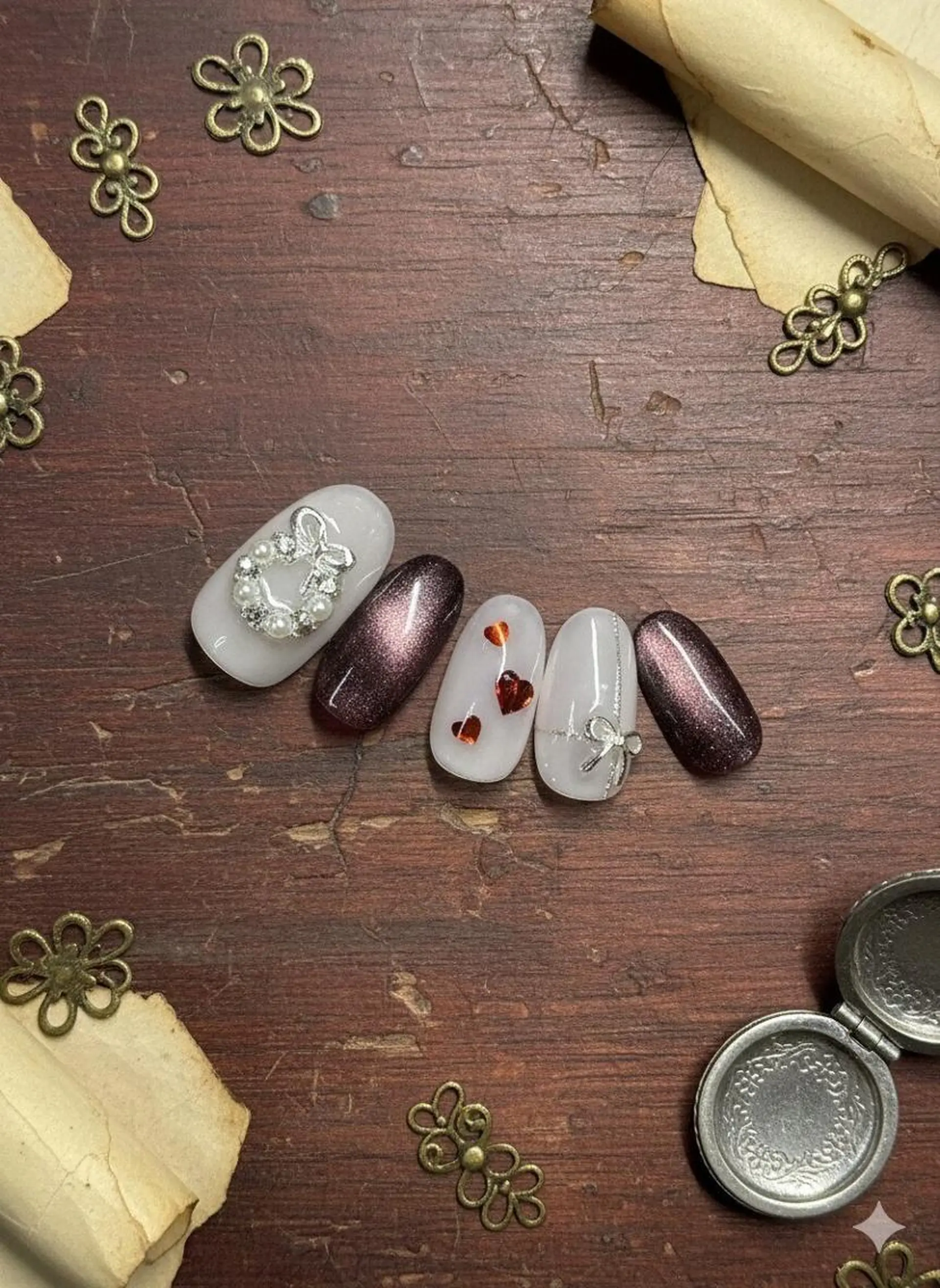 ネイル 冬ネイル クリスマス FASTNAIL PLUS 新宿店のネイルデザイン