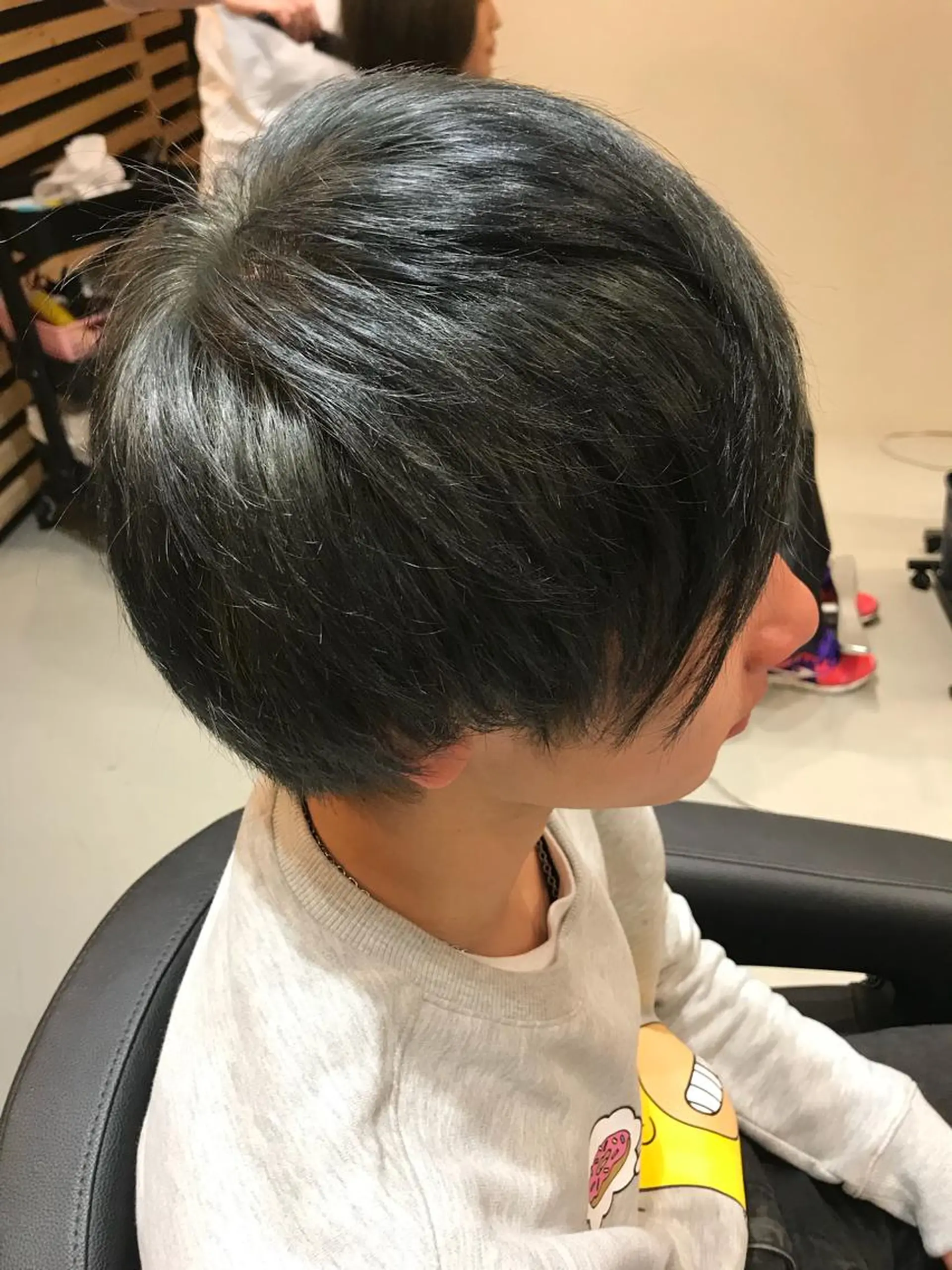 ショート カラー メンズ メンズブリーチ アディクシーカラー ブリーチ ヘアカラー 大久保 隆蔵のヘアスタイル