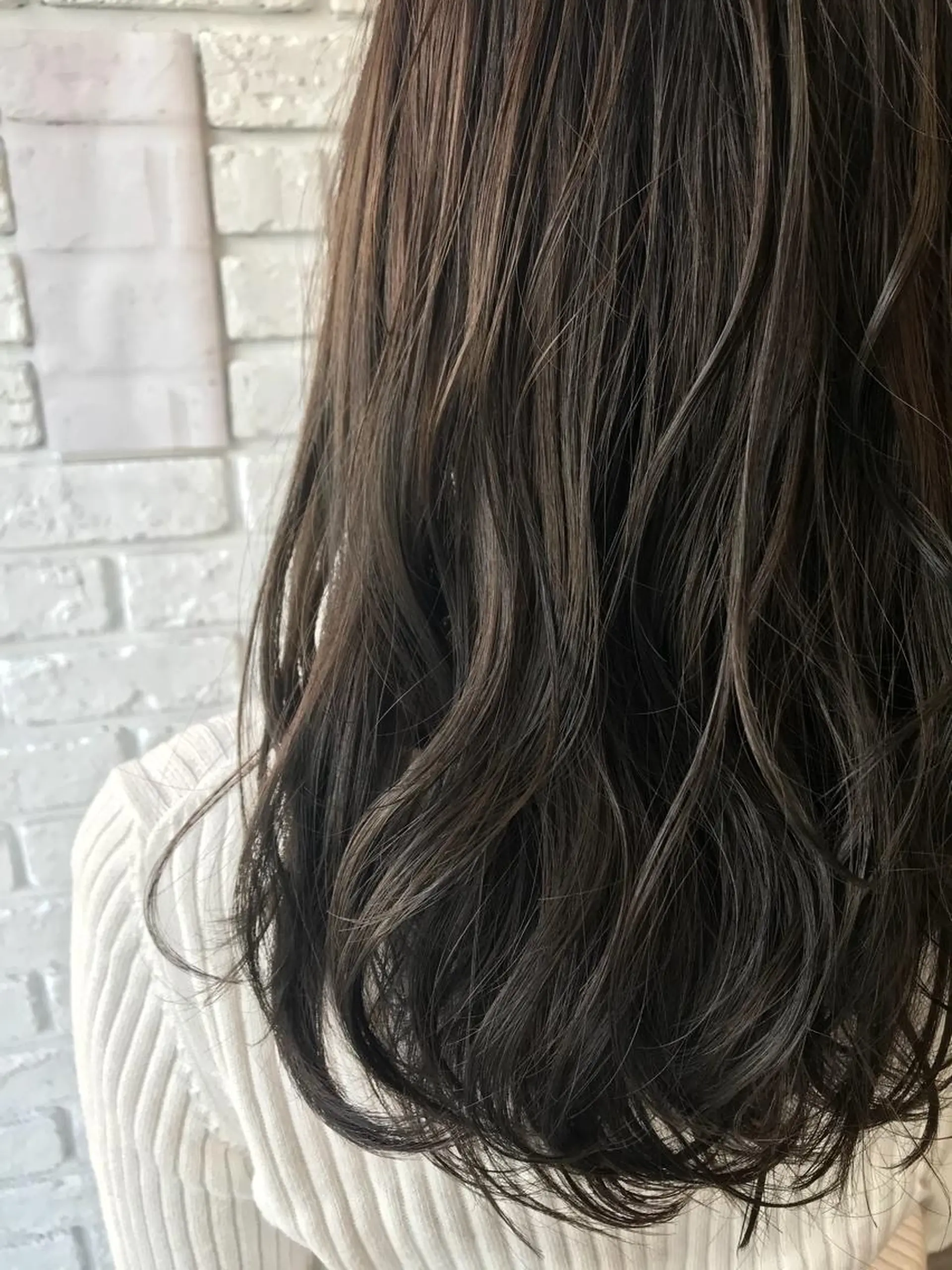 セミロング カラー 日比 貴大/ minim hairのヘアスタイル