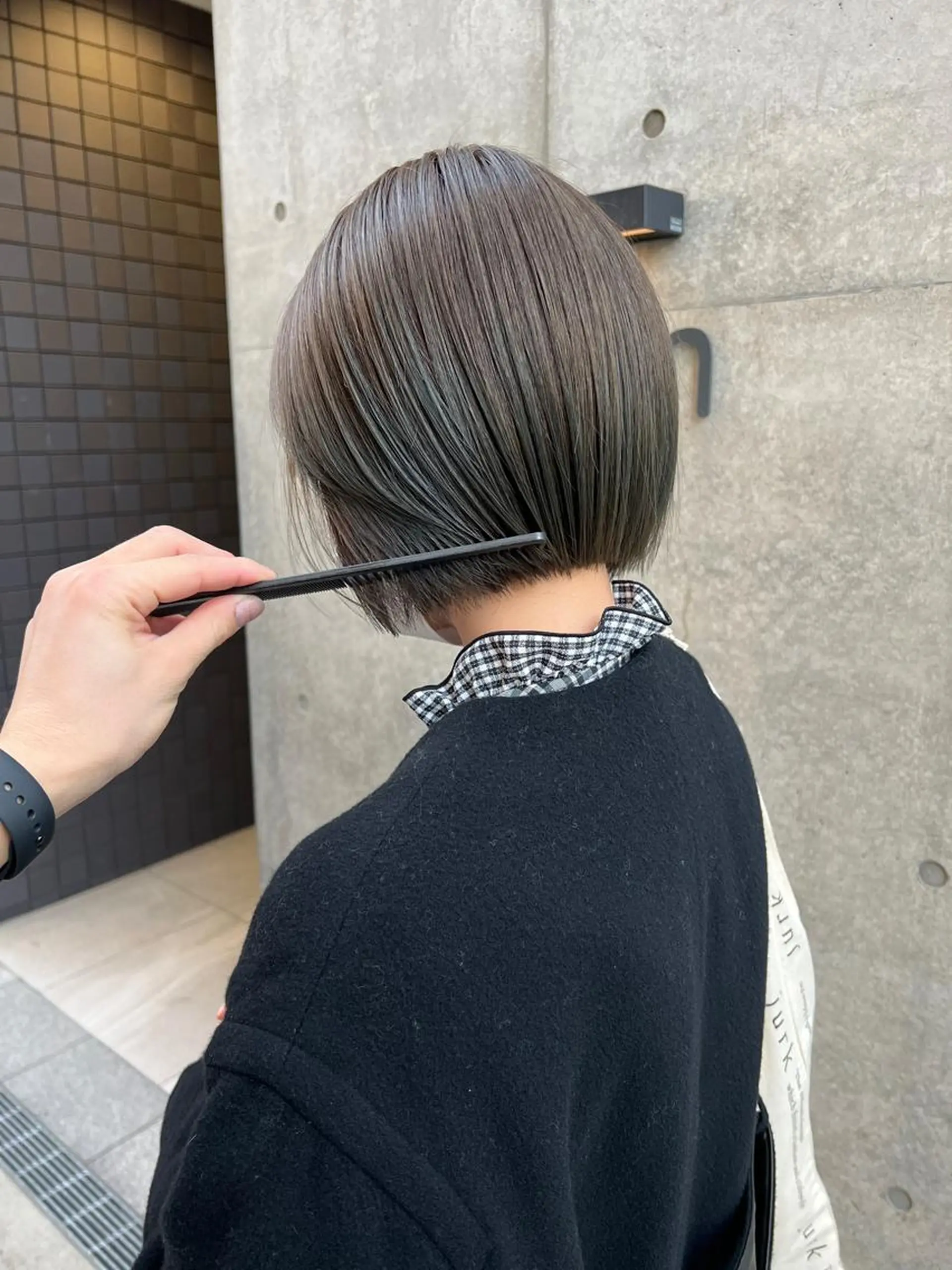 ショート wカラー 指名No1かけるのヘアスタイル