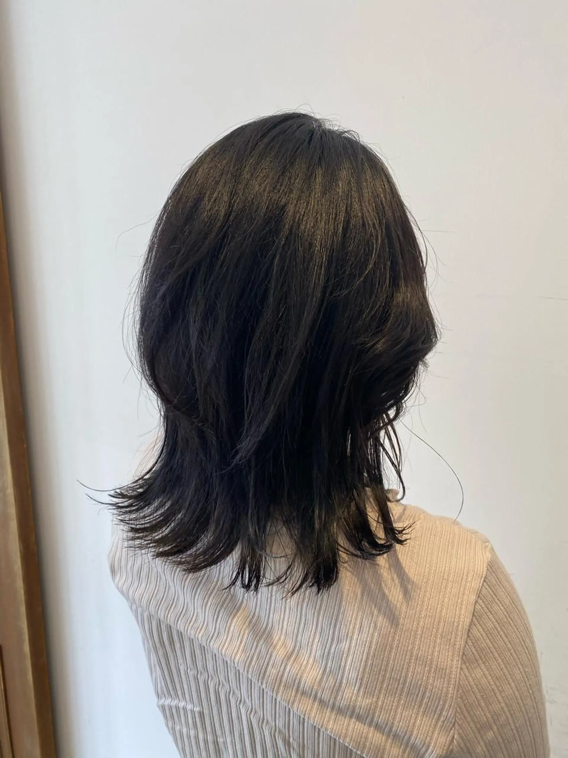 ミディアム わかばやし ゆうこのヘアスタイル