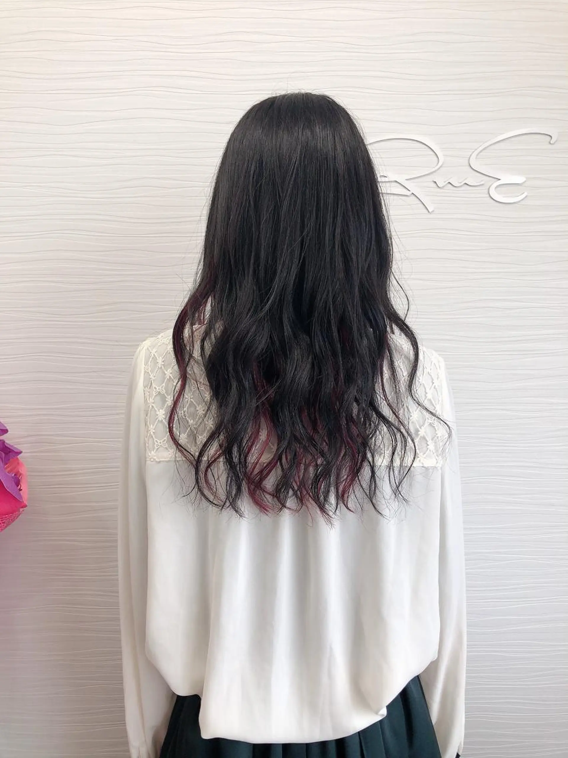 ロング カラー ヘアカラー LaRmE Ayumi.のヘアスタイル