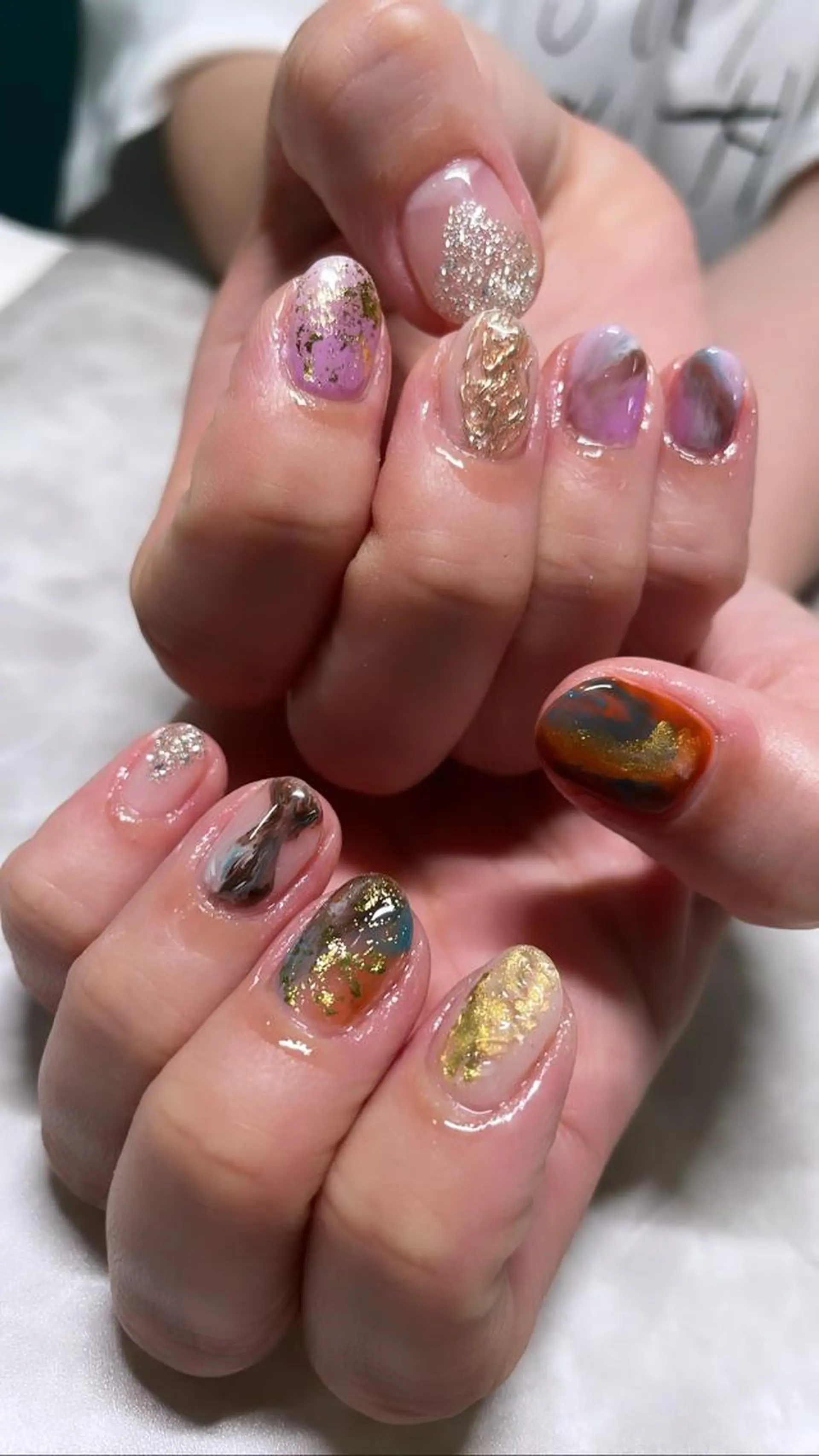 ネイル 持ち込み 関根 未来のネイルデザイン