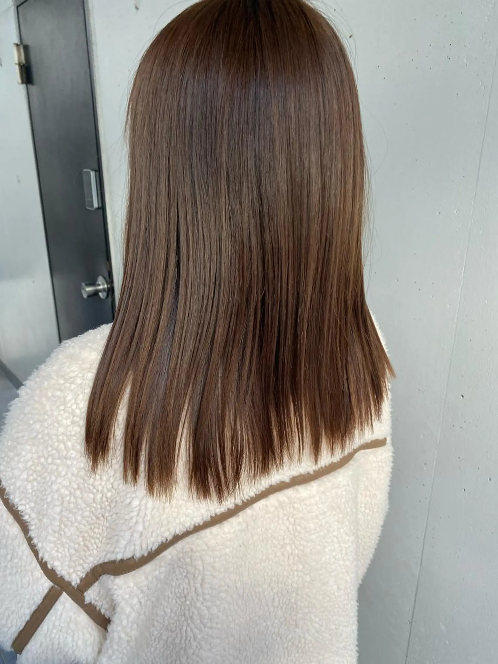 ミディアム カラー お任せヘア☘️☘️ 及川渚のヘアスタイル