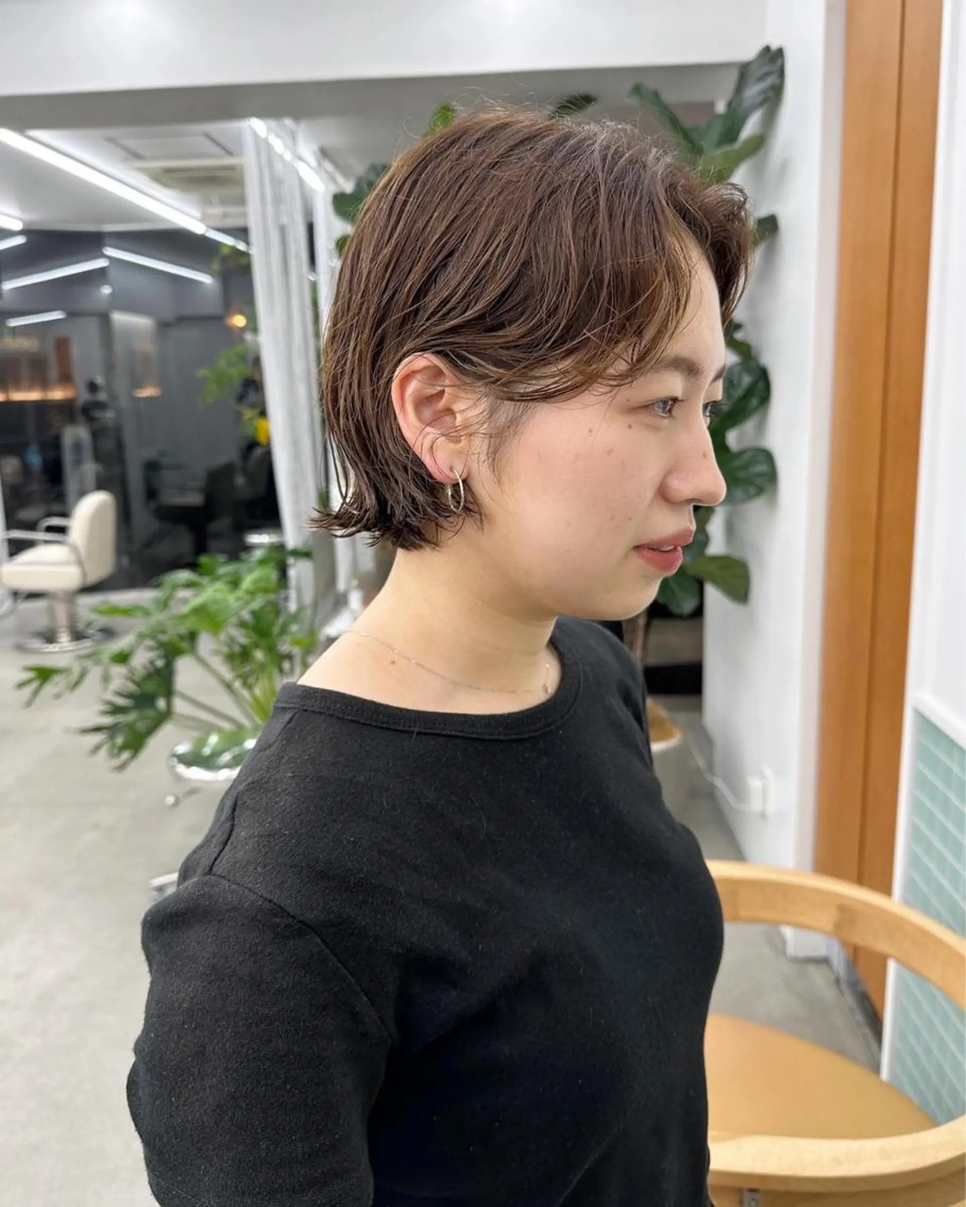 ショート カラー パーマ ショートボブ ボブ ショートヘア カット トリートメント ボブ/レイヤー/ケア パーマ/リュウタのヘアスタイル