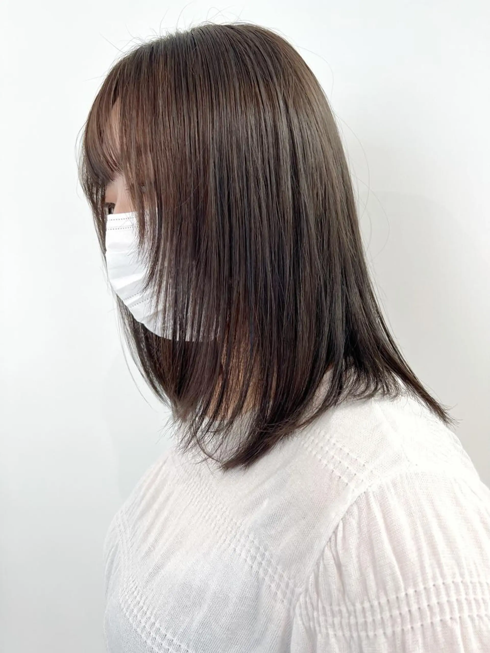 ミディアム カラー lar 立川南口所属・砂岡 里奈のヘアスタイル