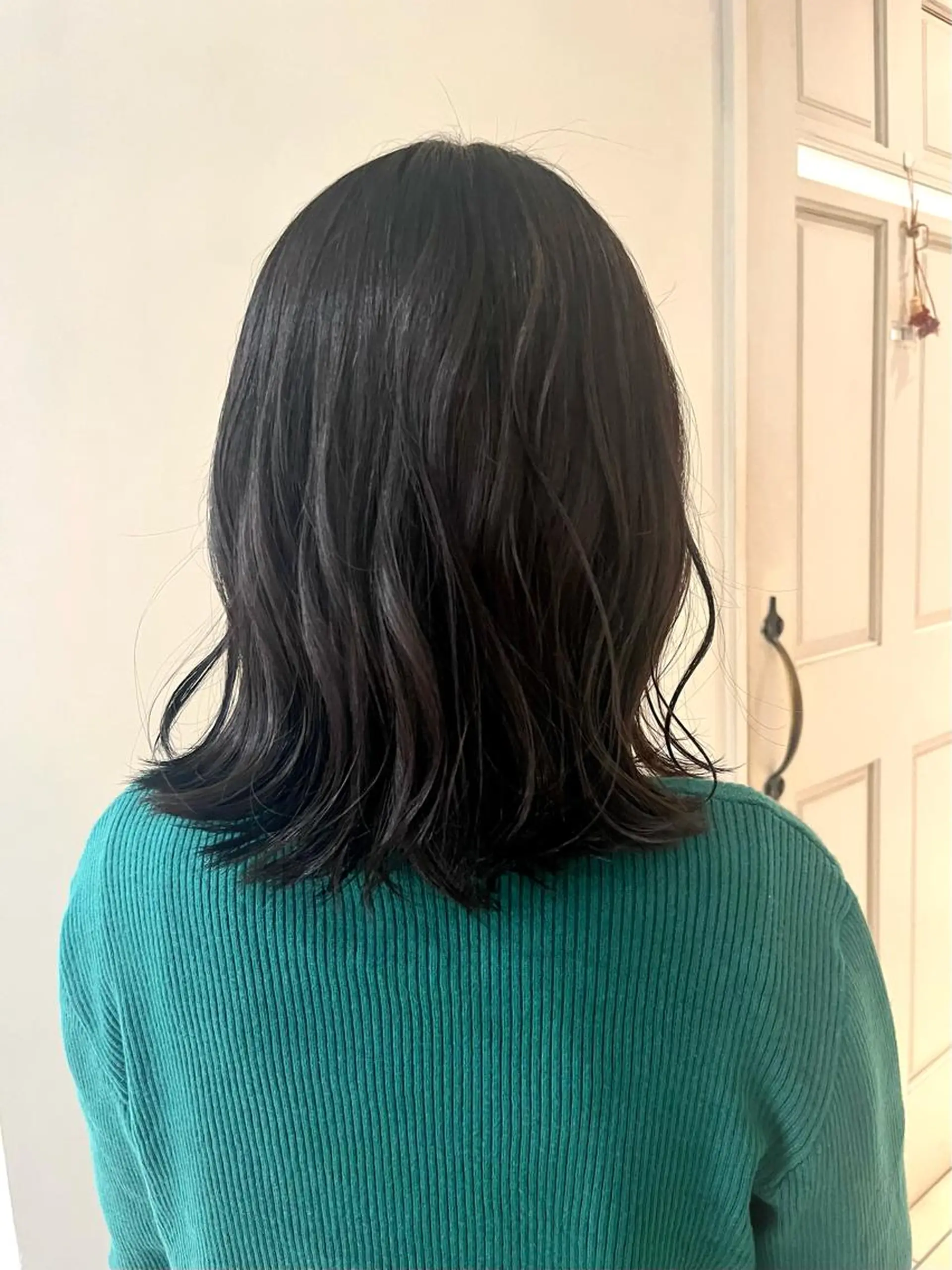 ミディアム ☀️コミヤマミユ☀️ /パーマ/ハイトーンのヘアスタイル