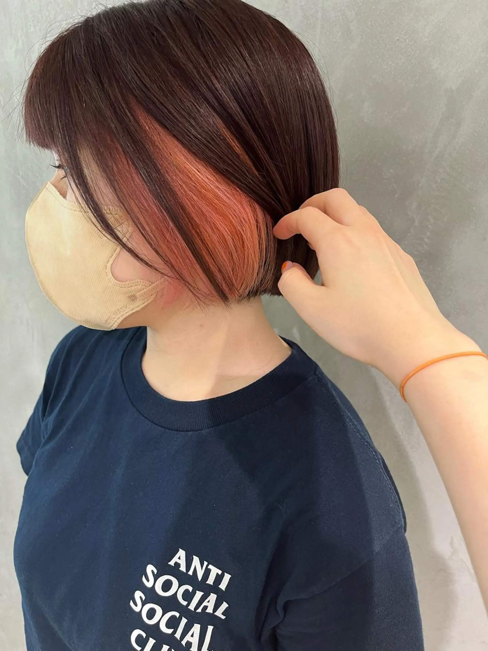 ショート カラー ピンクカラー ボブ ヘアカラー トリートメント 似合わせ特化🌷 kasumiのヘアスタイル