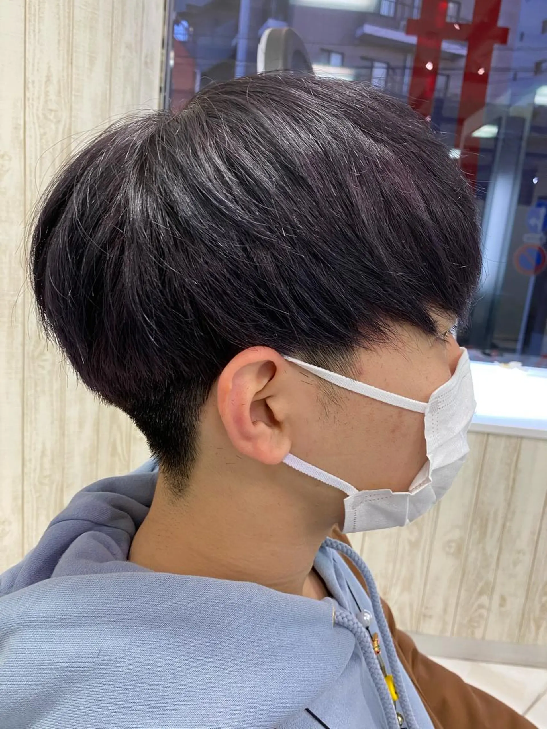 ショート サイトウ リョウヤのヘアスタイル