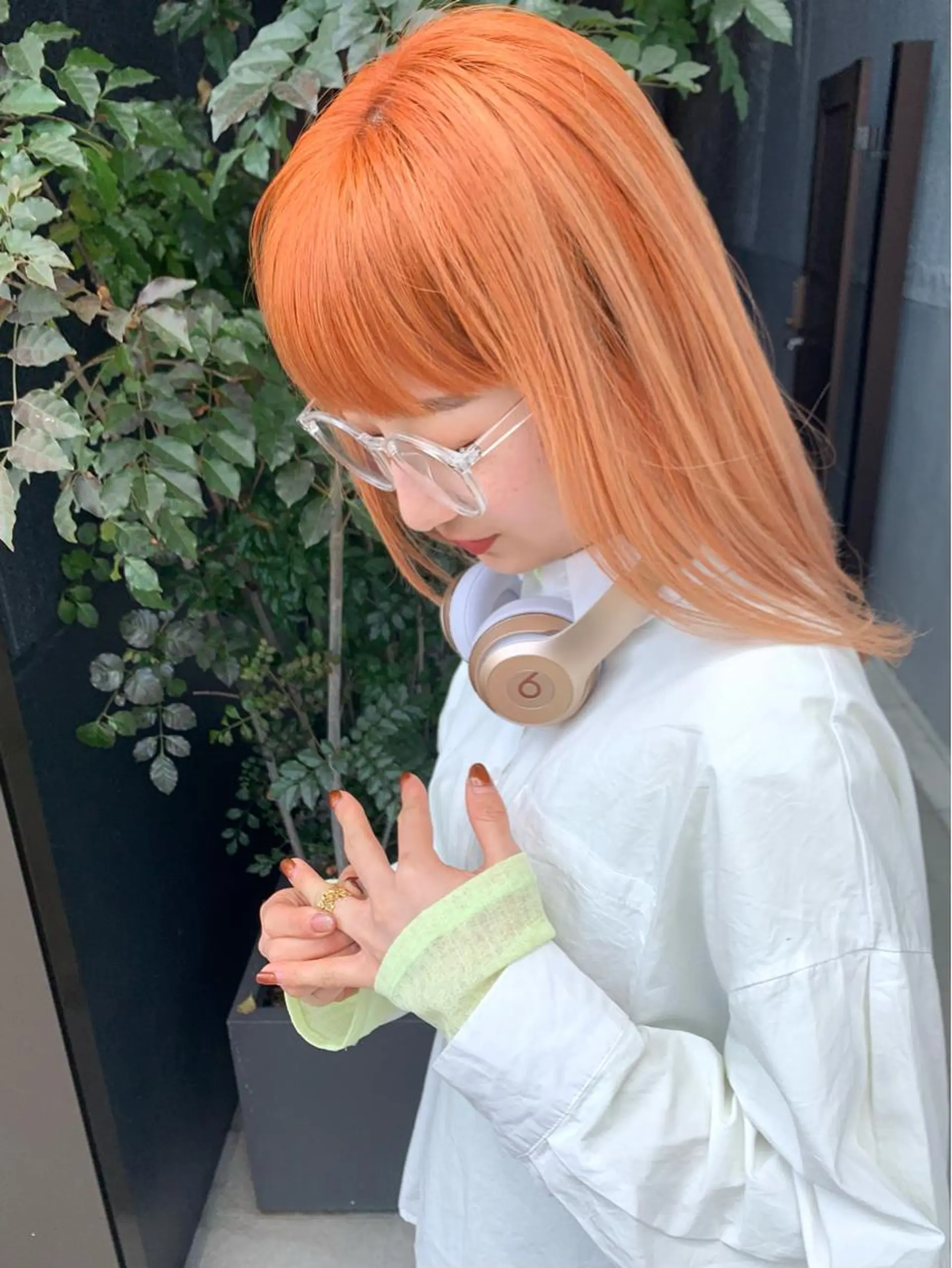 ロング 牧内 拓のヘアスタイル