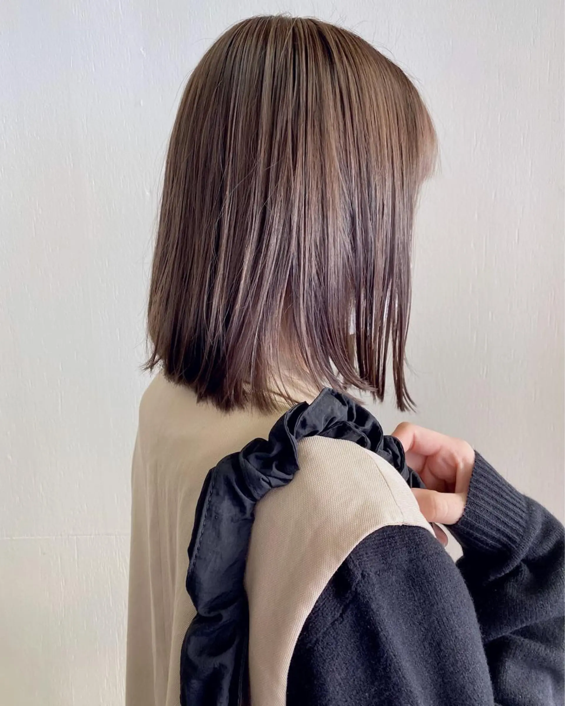 ミディアム カット ヘアカラー トリートメント LOVESTOIKE 堂本のヘアスタイル