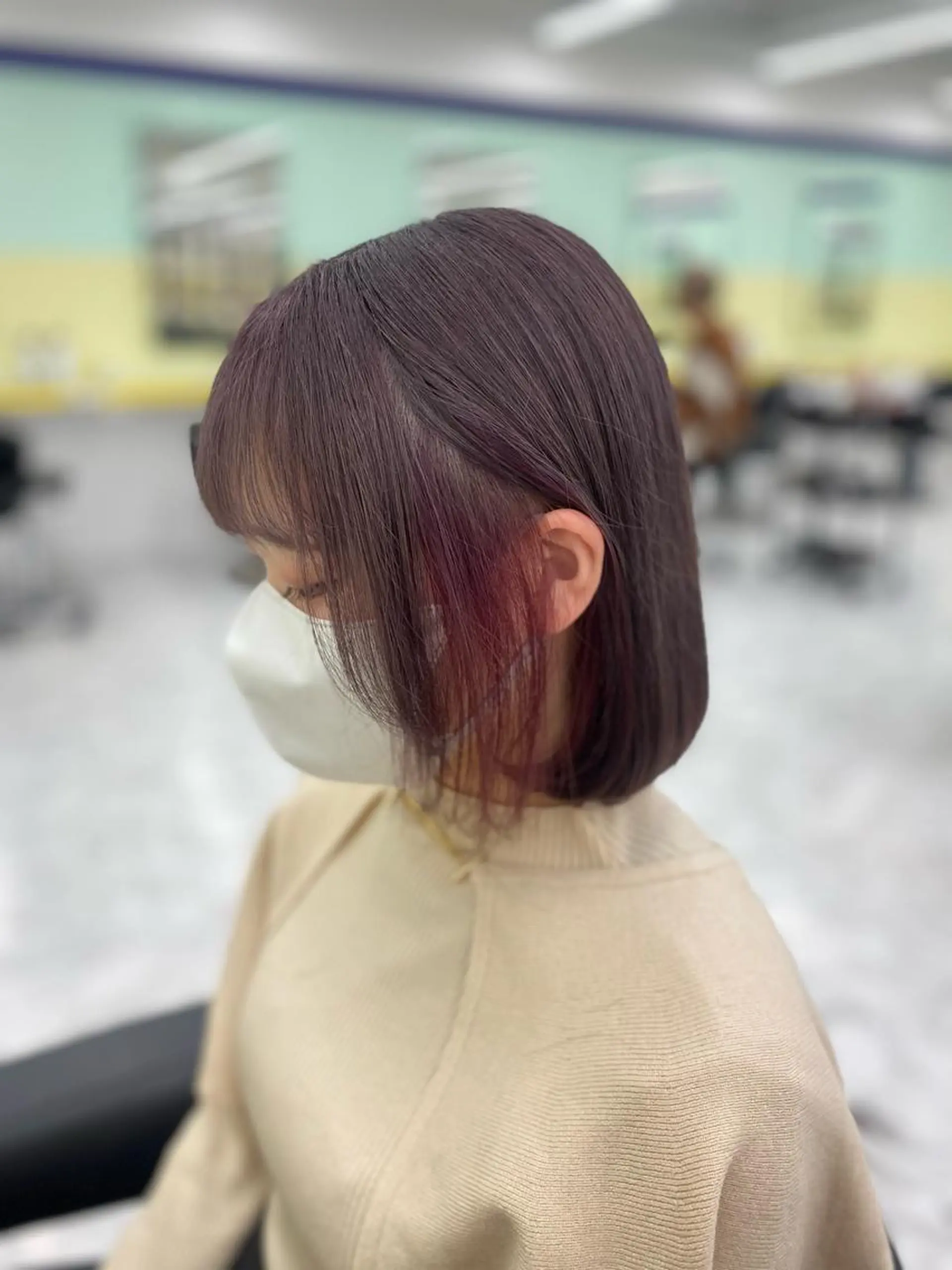 ミディアム カラー パーマ ヘアアレンジ メンズ キッズ ネイル マツエク・マツパ アイブロウ カット ヘアカラー トリートメント ヘッドスパ ヘアセット linette所属・🐩推し活🐩 FUTABA🍒のヘアスタイル