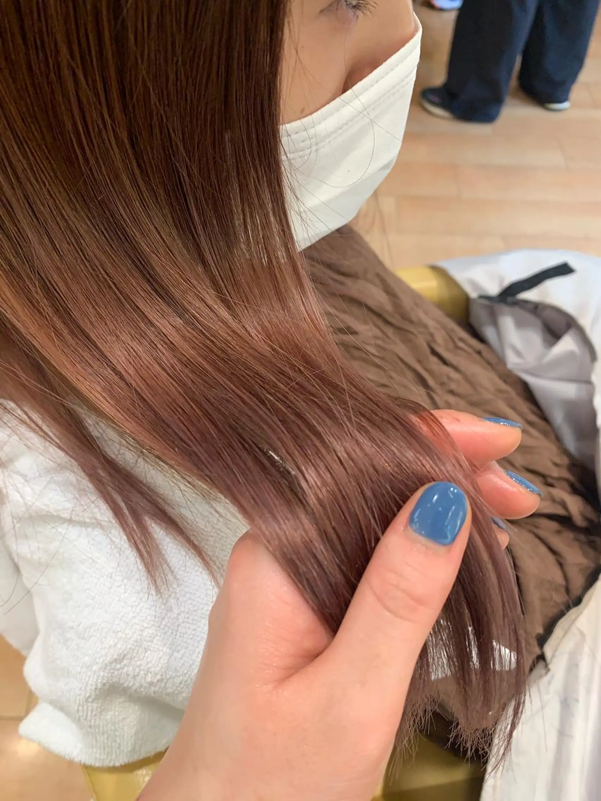 ミディアム カラー Rico / bob/グレージュのヘアスタイル