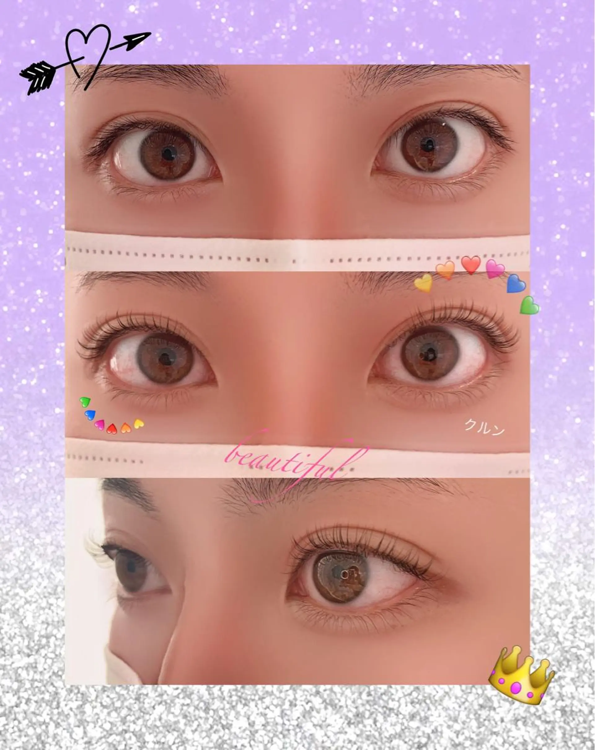 マツエク・マツパ mika ☆のマツエク・マツパデザイン