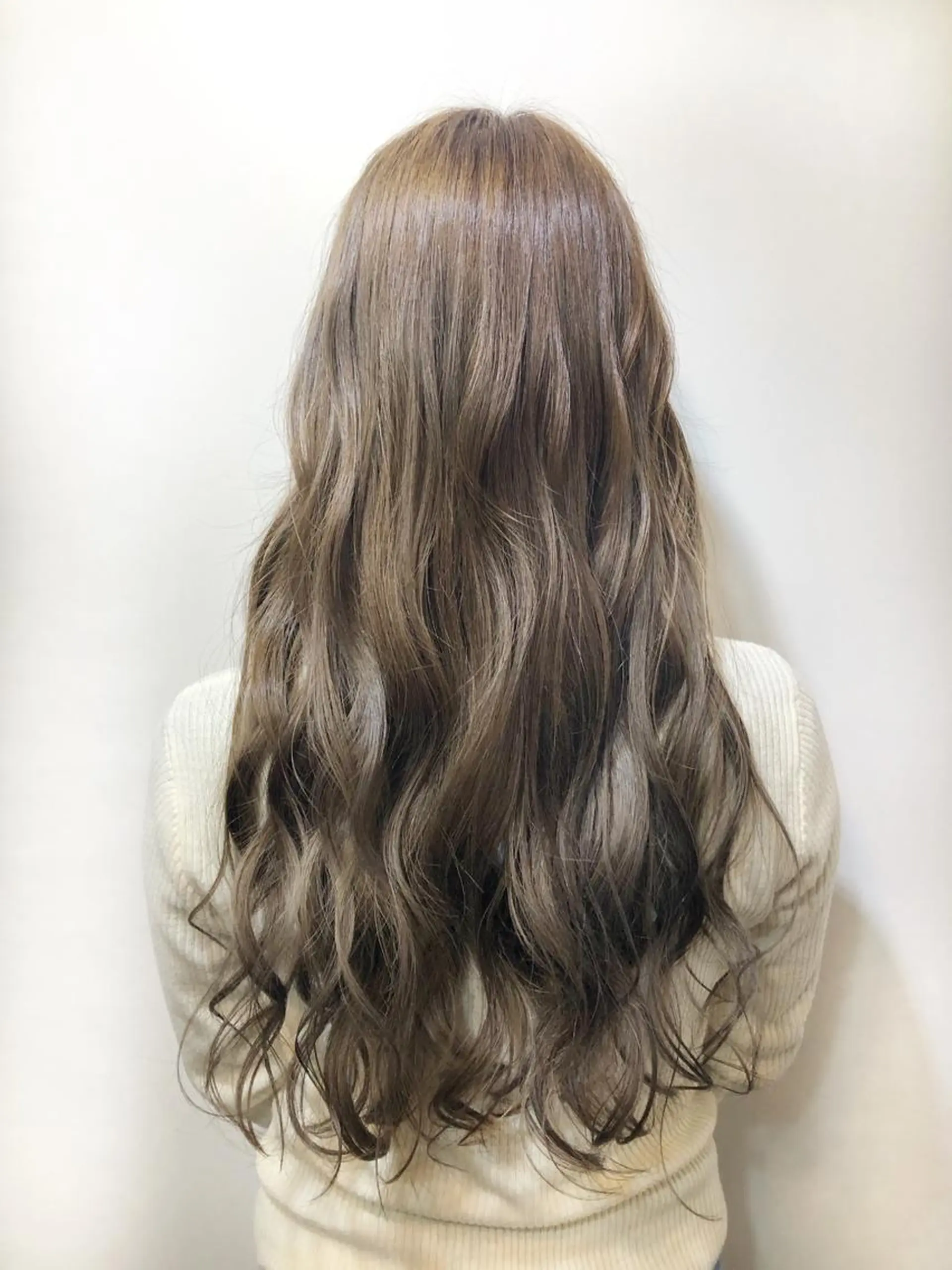 ロング カラー 女性リピ90%🍨 🩷佐藤みずきのヘアスタイル