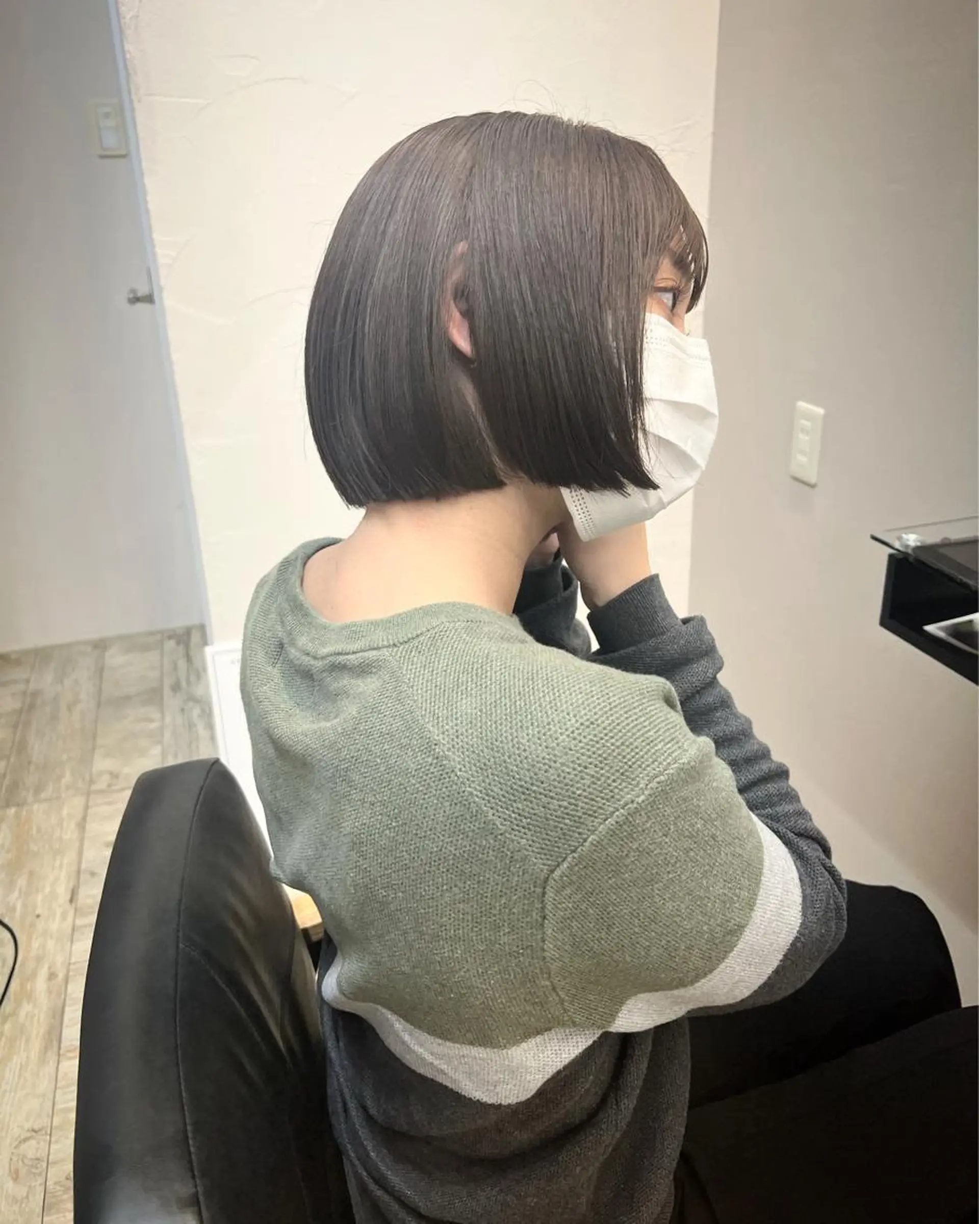 ショート カラー ボブ テトネ タカシのヘアスタイル