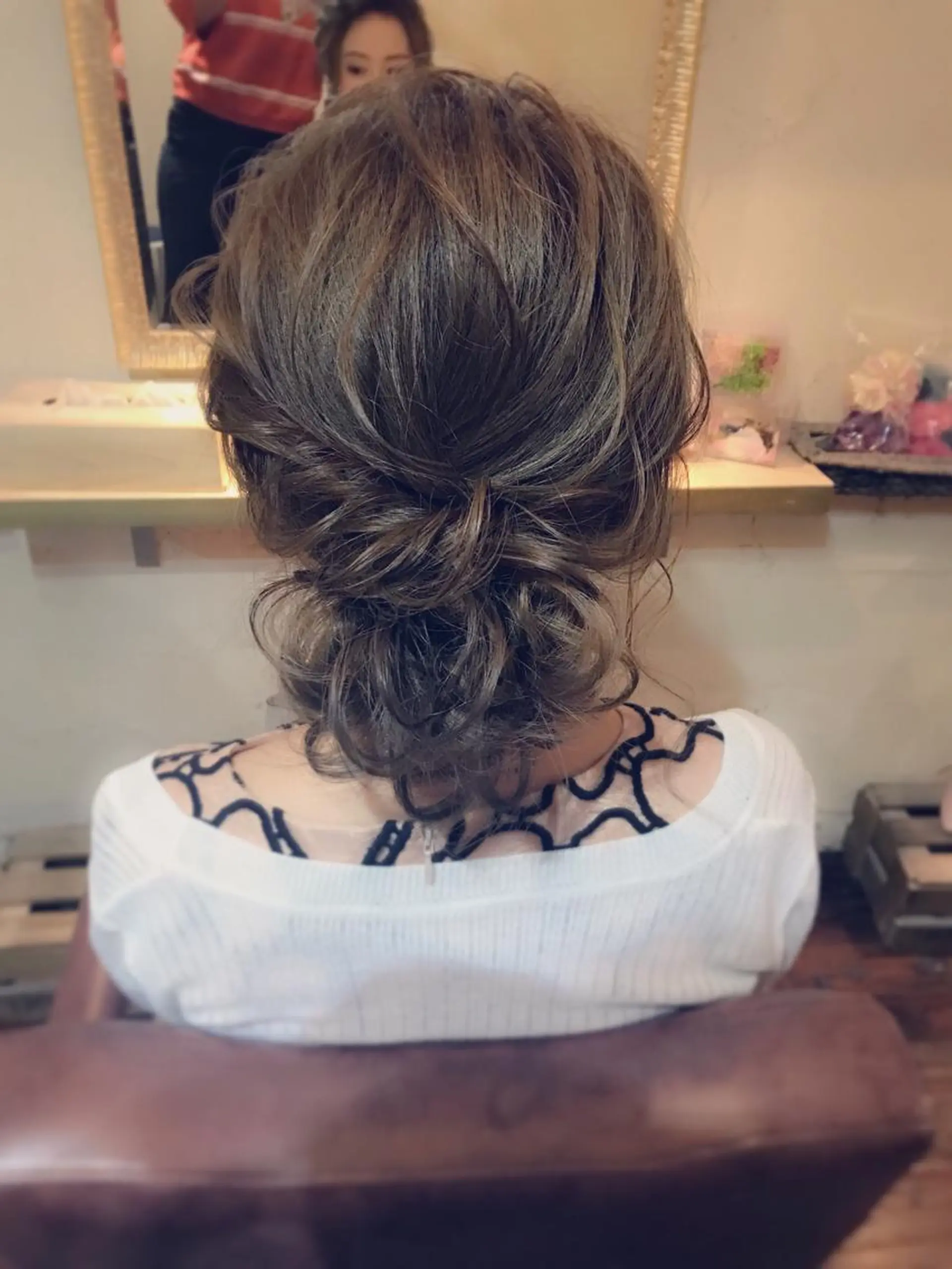 セミロング ヘアアレンジ 【カメレオン】 上村 祥子のヘアスタイル