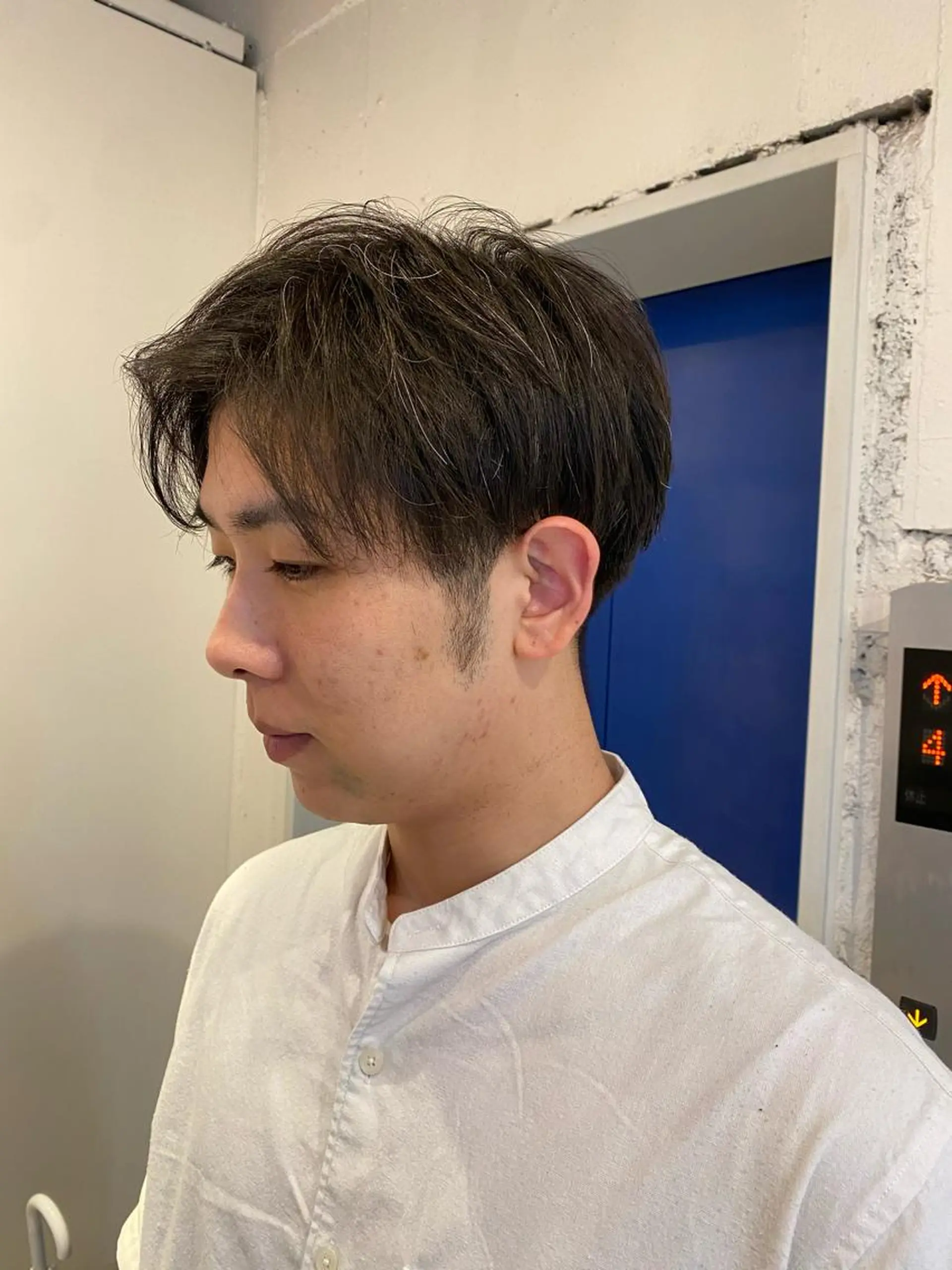 ショート メンズ トリートメント おしゃれパーマ メンズ特化/みーまんのヘアスタイル