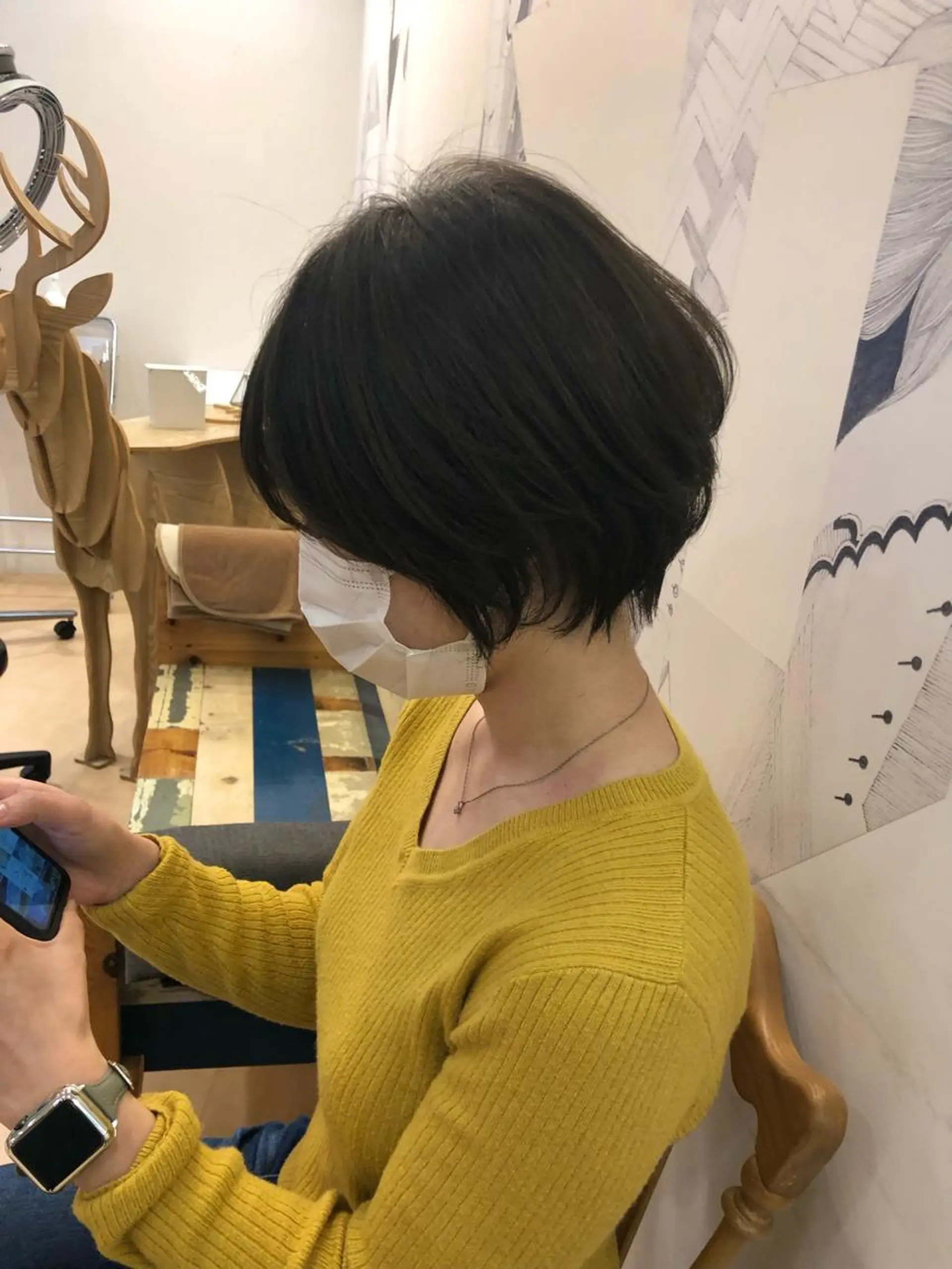 ショート ショートヘア カット ヘッドスパ Gardenhair 小笠原篤矢ショートのヘアスタイル